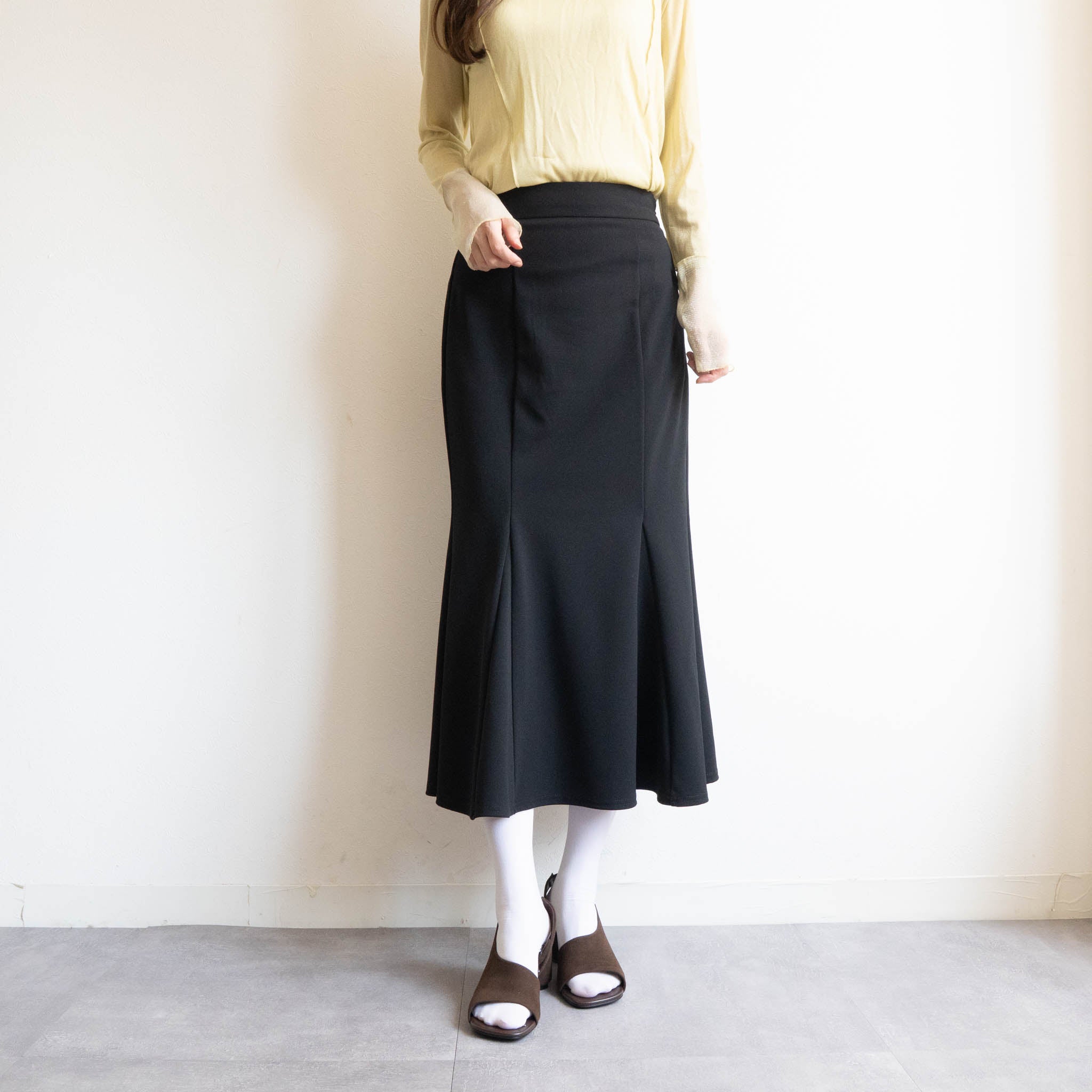 ファビーファビー FABBY FABBY. アシンメトリーバックストラップサンダル （SDブラウン） SDブラウン