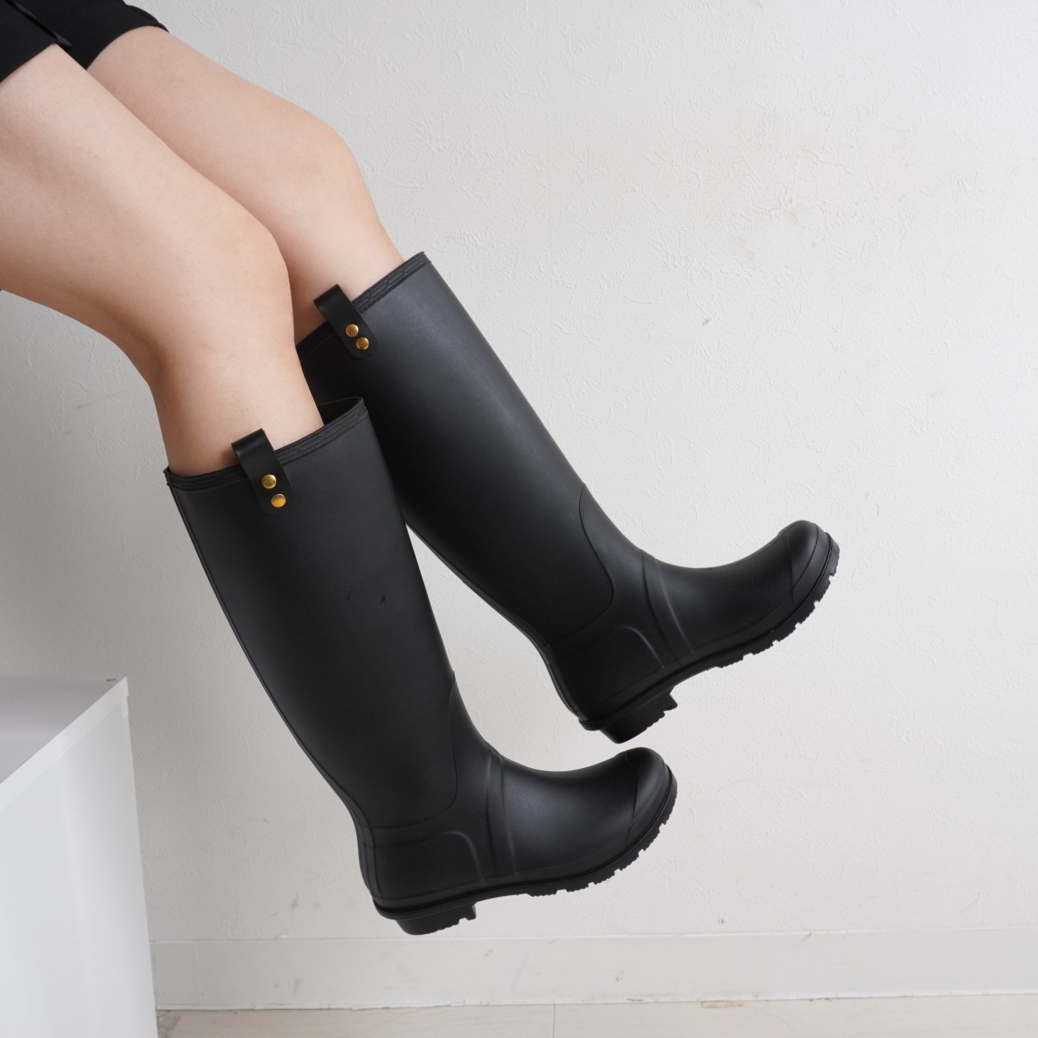 ファビーファビー FABBY FABBY. ロングレインブーツ