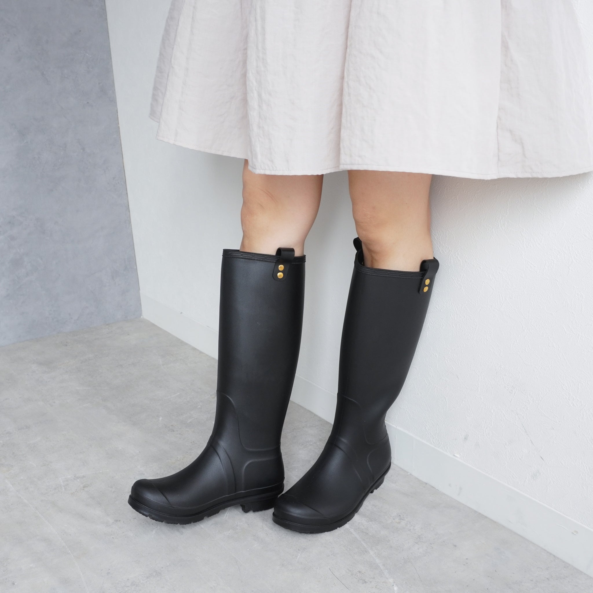 ファビーファビー FABBY FABBY. ロングレインブーツ