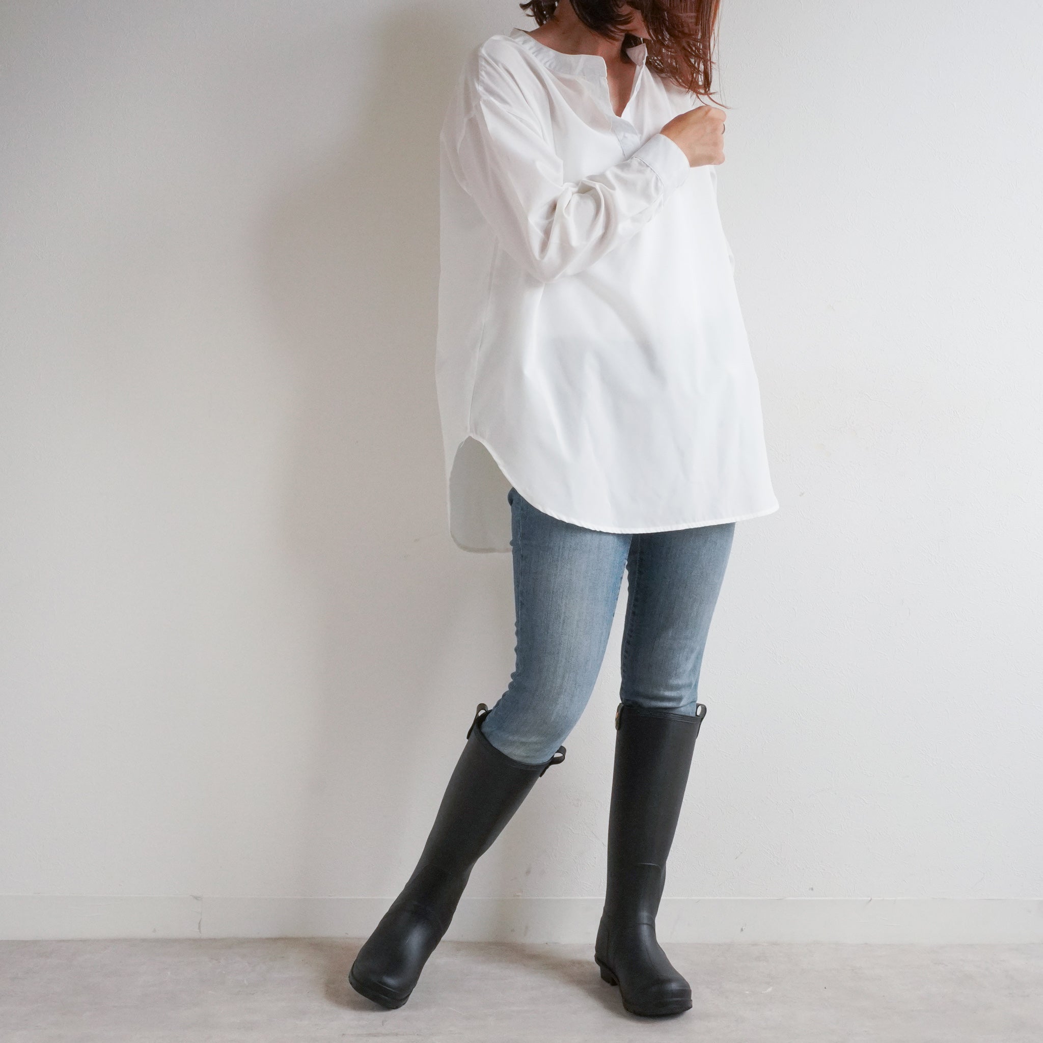 ファビーファビー FABBY FABBY. ロングレインブーツ