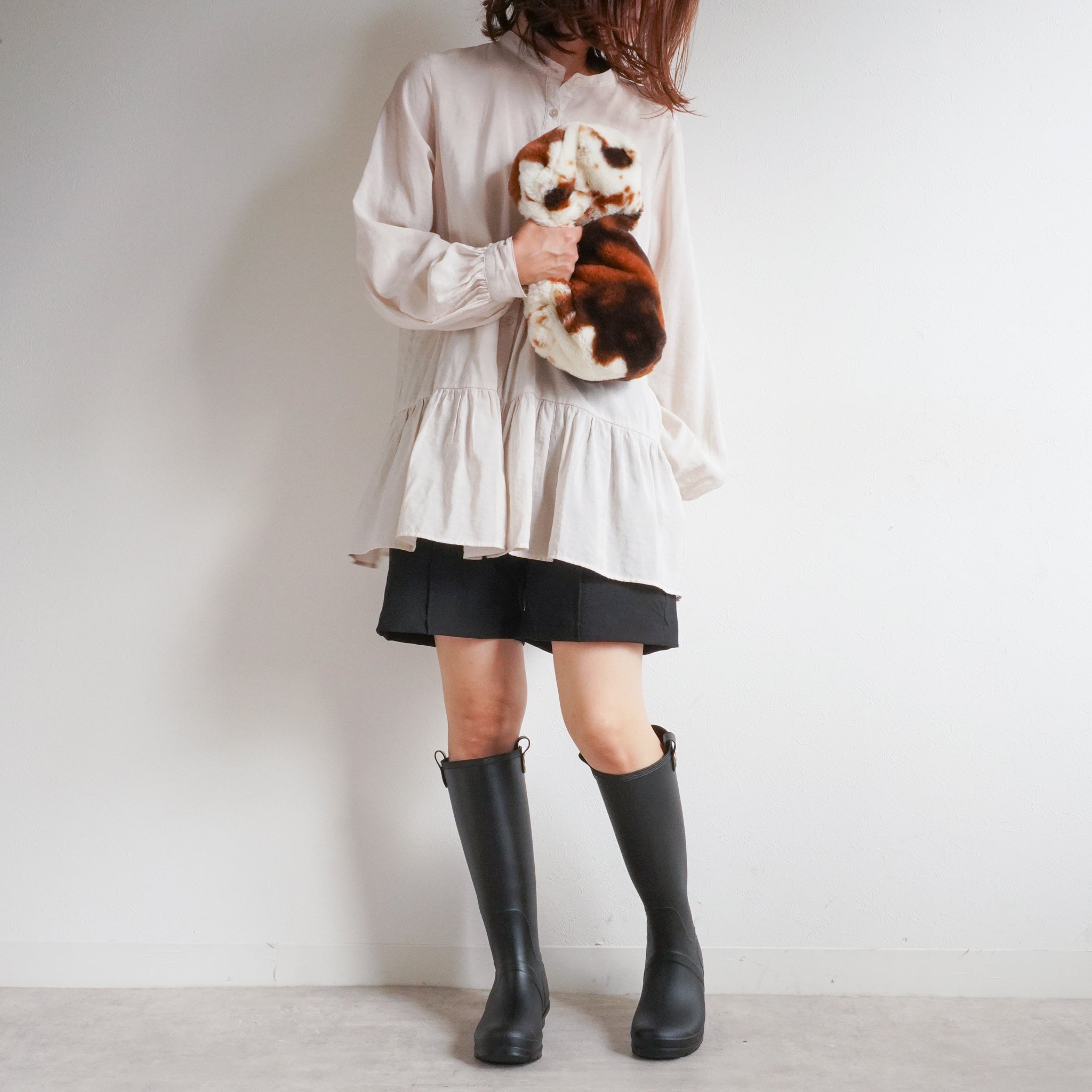ファビーファビー FABBY FABBY. ロングレインブーツ