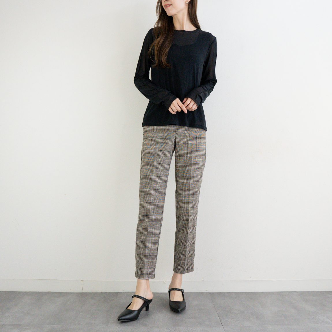 ファビーファビー FABBY FABBY. ストラップサンダル （PUブラック） PUブラック