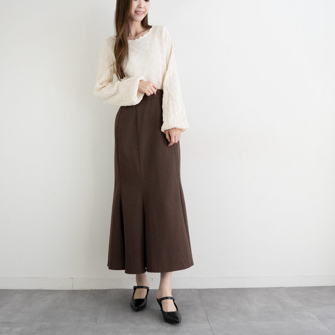 ファビーファビー FABBY FABBY. ストラップサンダル （PUブラック） PUブラック