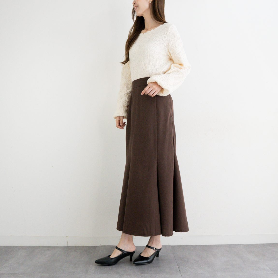 ファビーファビー FABBY FABBY. ストラップサンダル （PUブラック） PUブラック