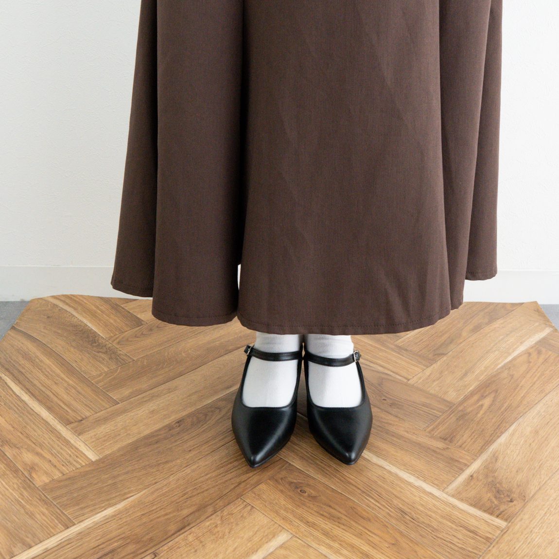 ファビーファビー FABBY FABBY. ストラップサンダル （PUブラック） PUブラック