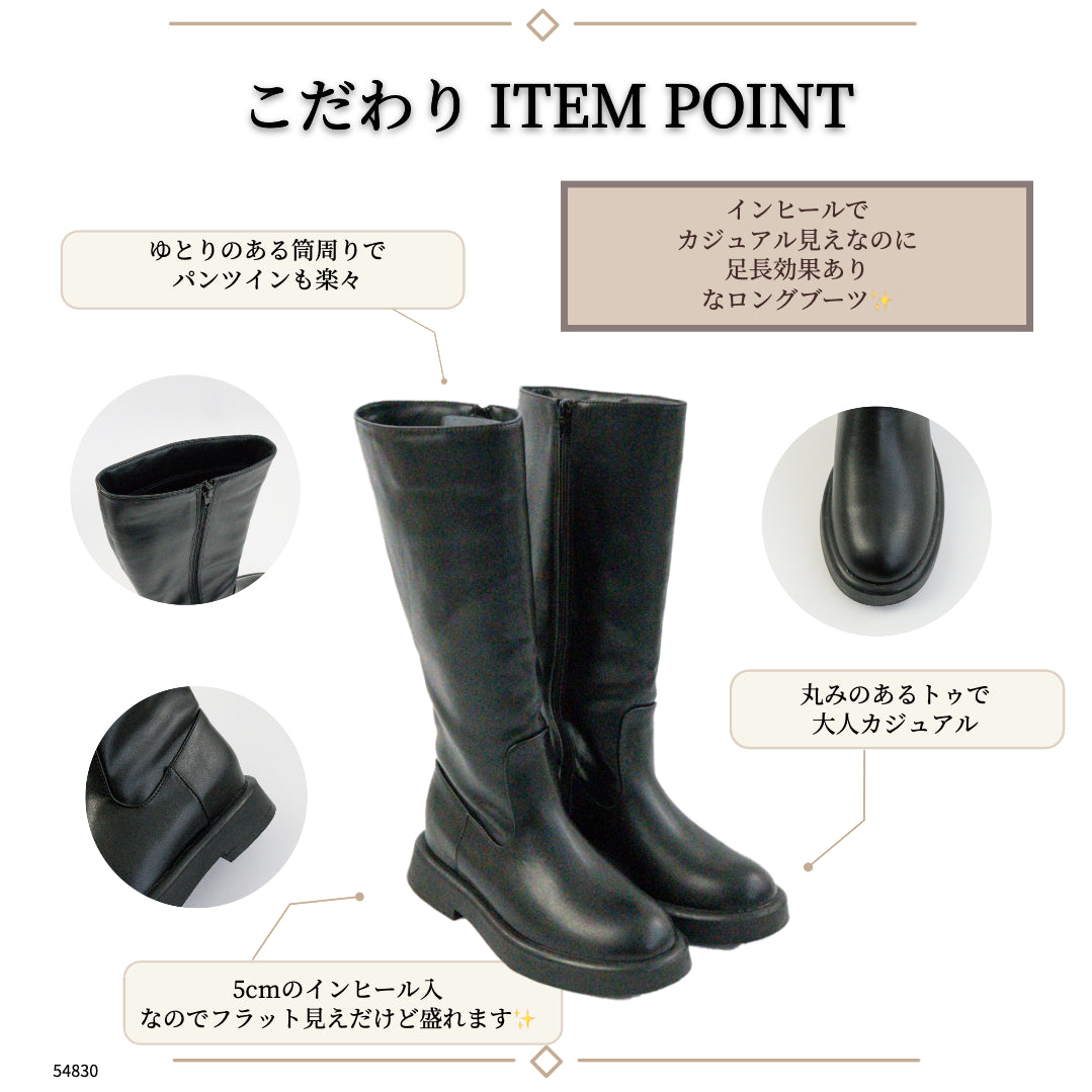 ファビーファビー FABBY FABBY. ジョッキーロングブーツ （ブラウン） ブラウン