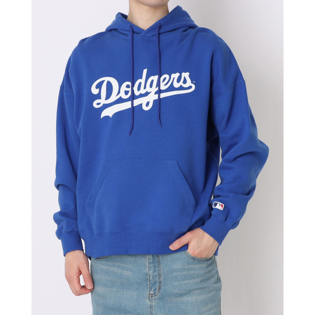 ファナティクス Fanatics Fanatics - Los Angeles Dodgers PRINT LOGO HOODIE BLUE【ML0625FW0003】 （BLUE） BLUE
