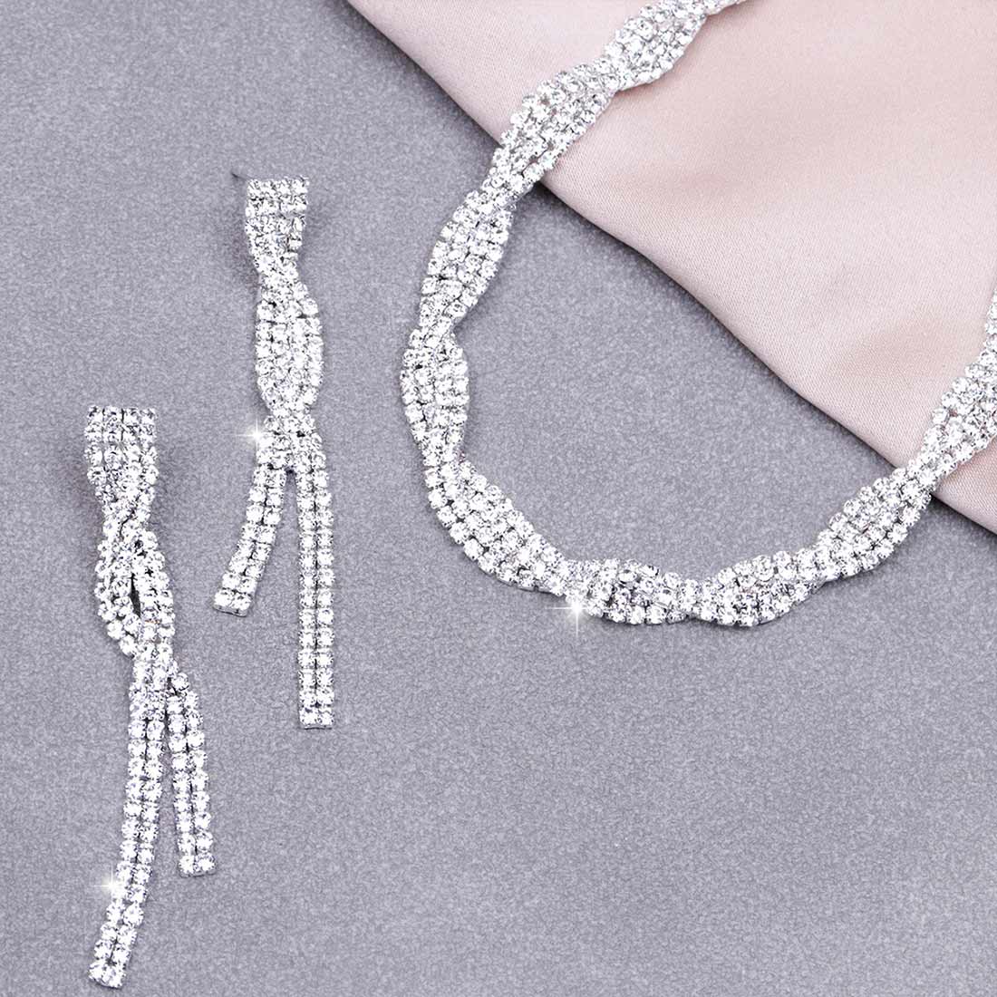 フォースメント Forcement 【2点セット】ネックレスとピアス（両耳）のセット （シルバー） シルバー