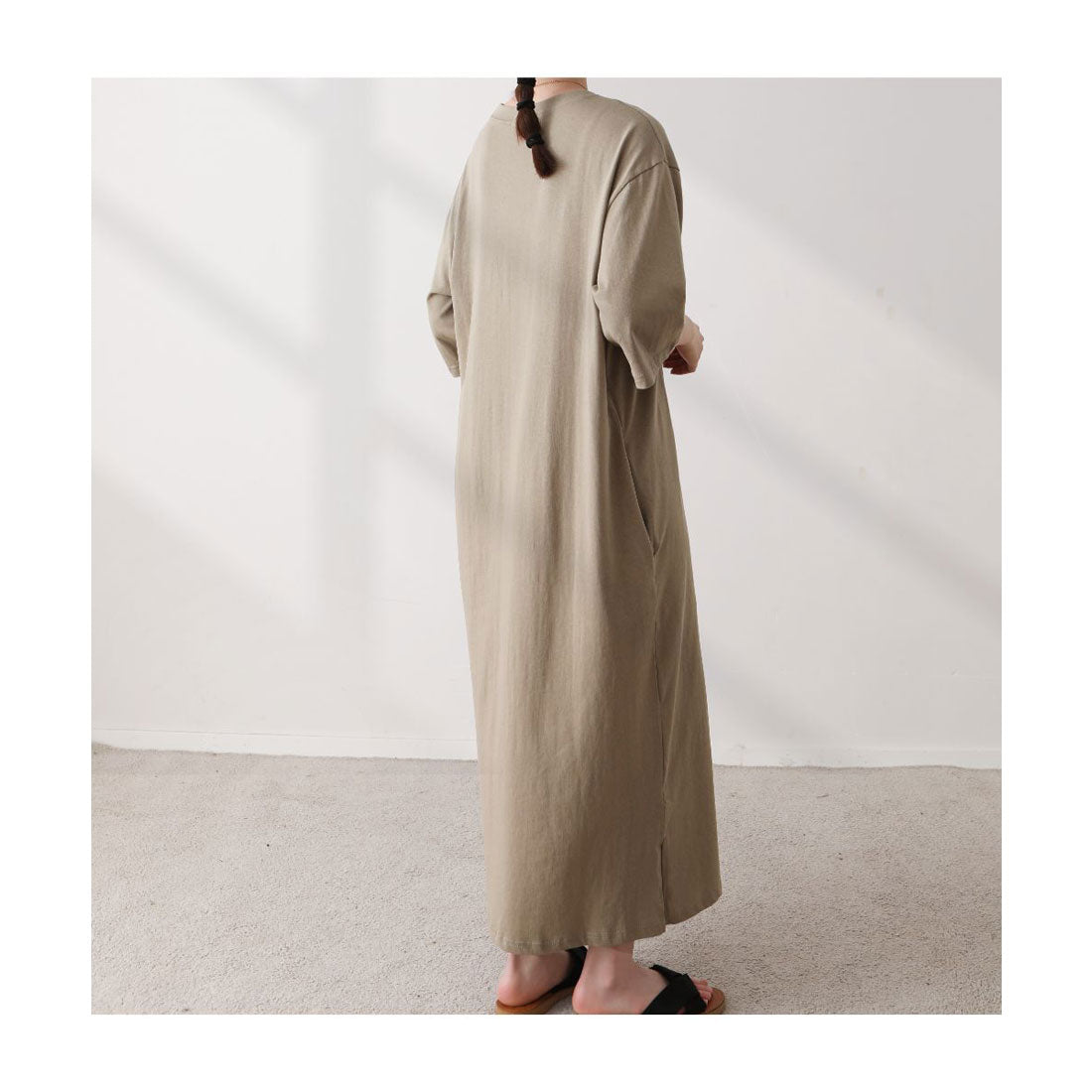 フォースメント Forcement グラフィックプリントカットワンピ