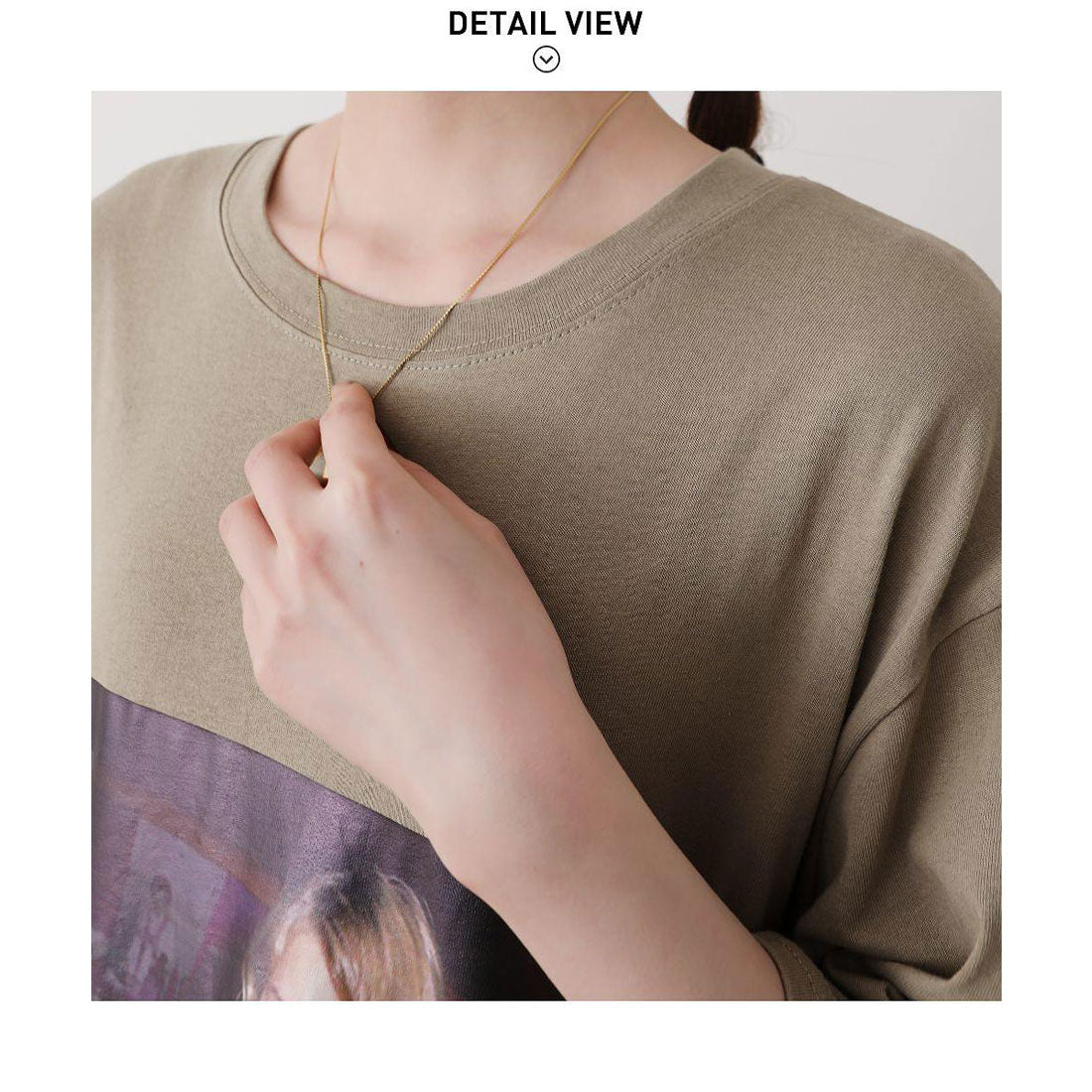 フォースメント Forcement グラフィックプリントカットワンピ