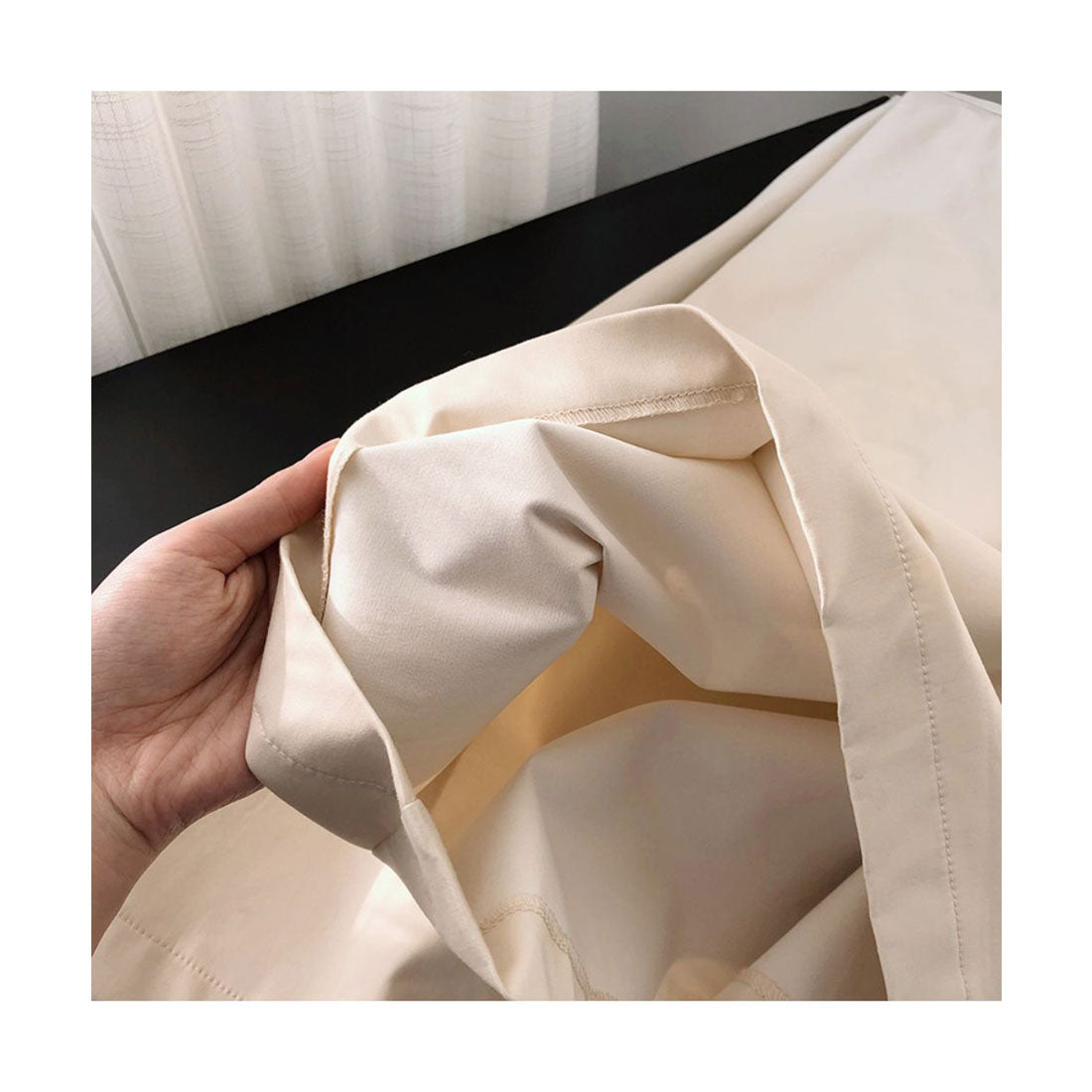 フォースメント Forcement Aラインコットンスカート