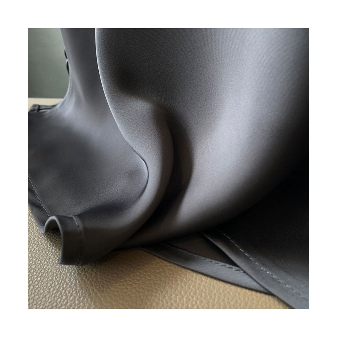 フォースメント Forcement テクいらずで映えるサテン風ロングスカート