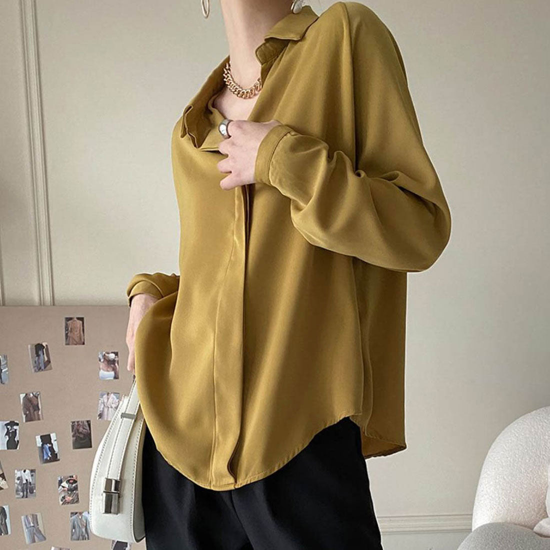 Forcement Loose Design Shirt