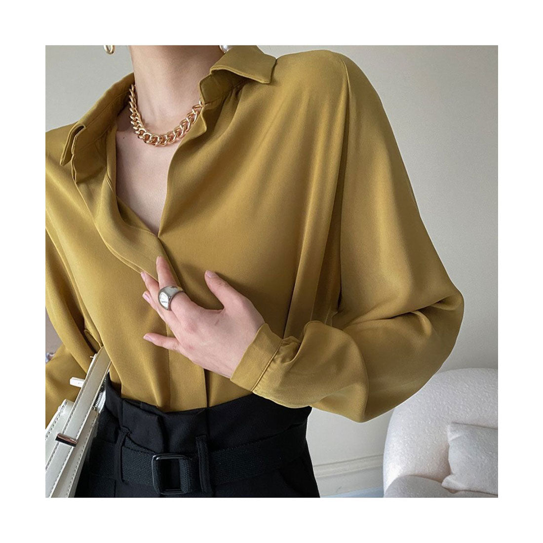Forcement Loose Design Shirt
