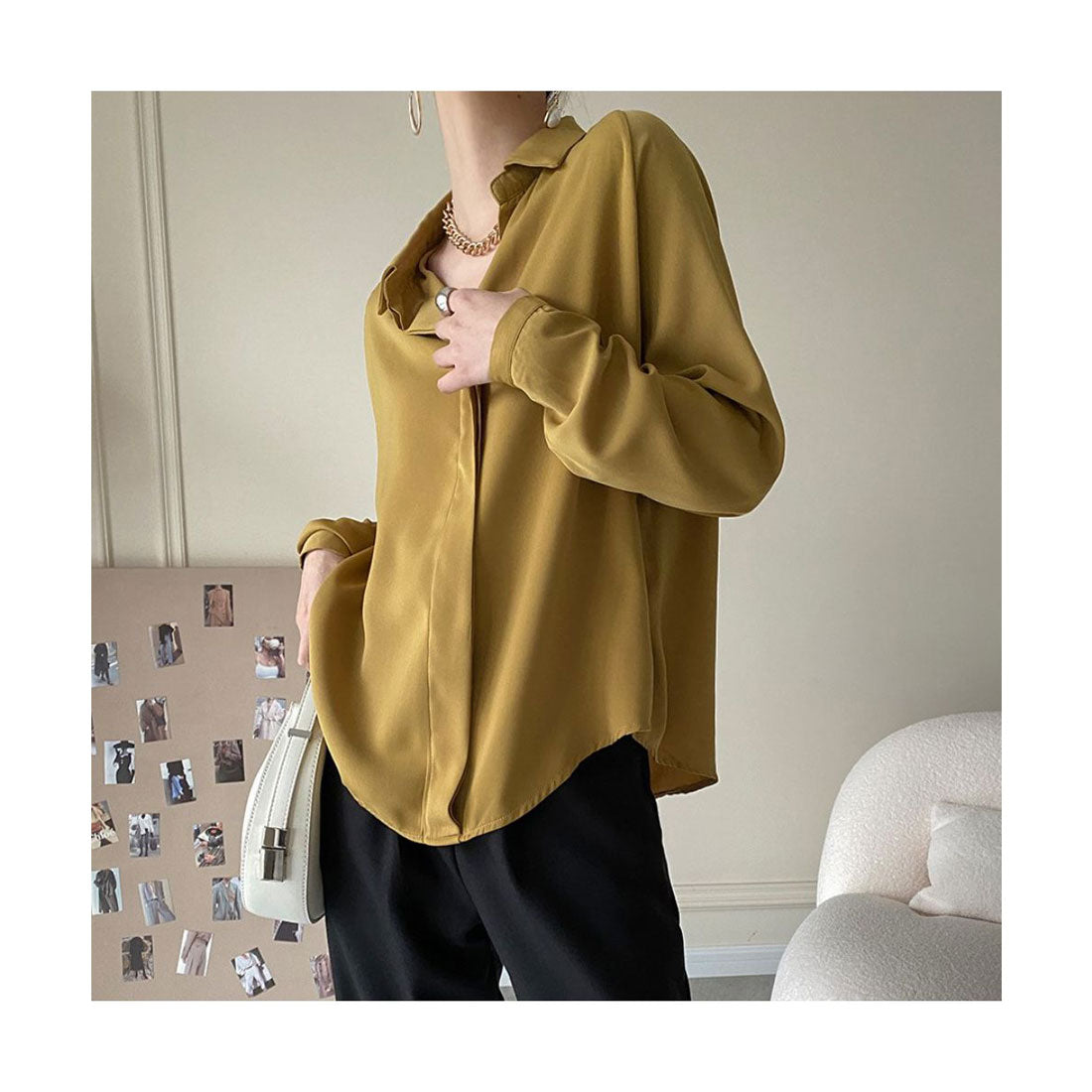 Forcement Loose Design Shirt