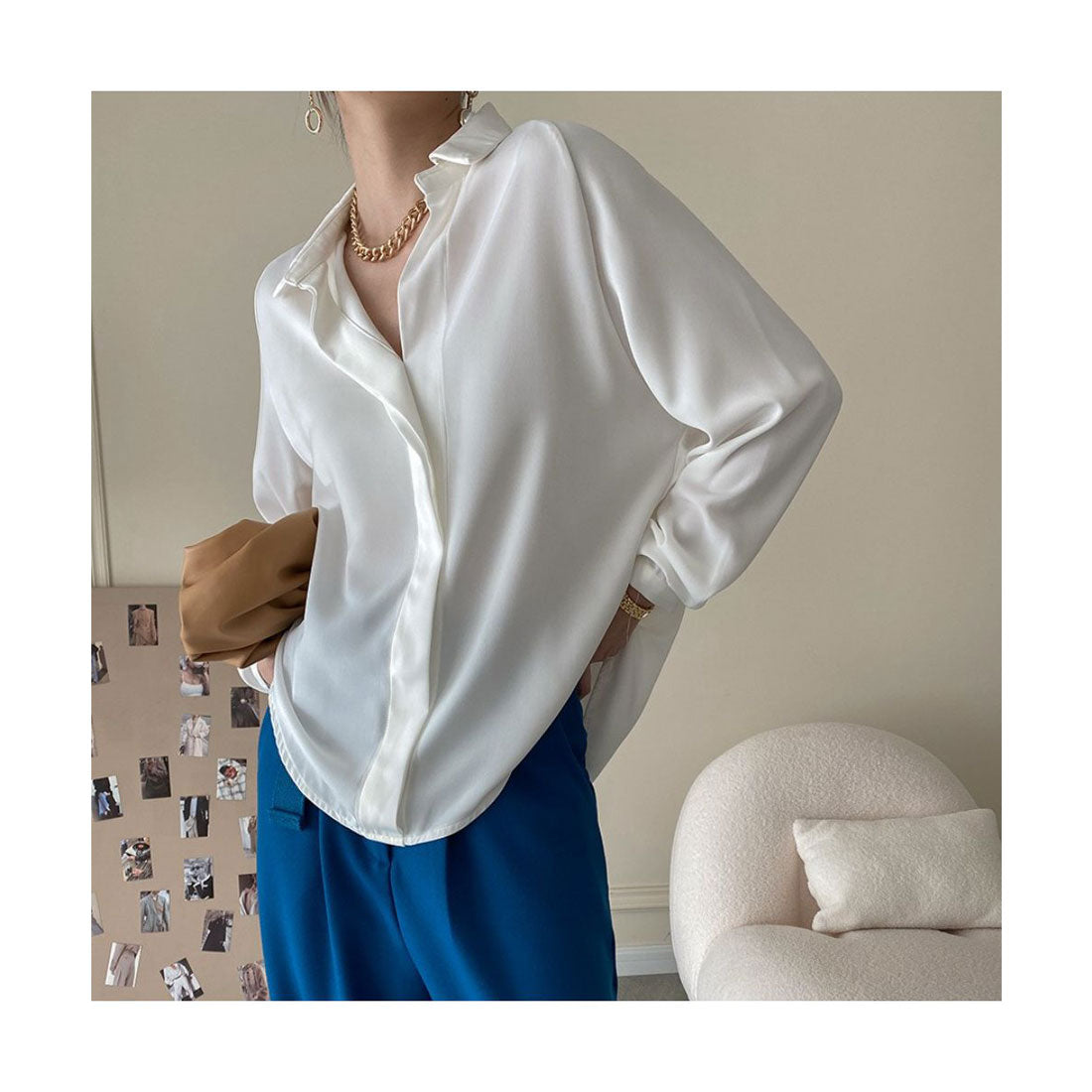 Forcement Loose Design Shirt