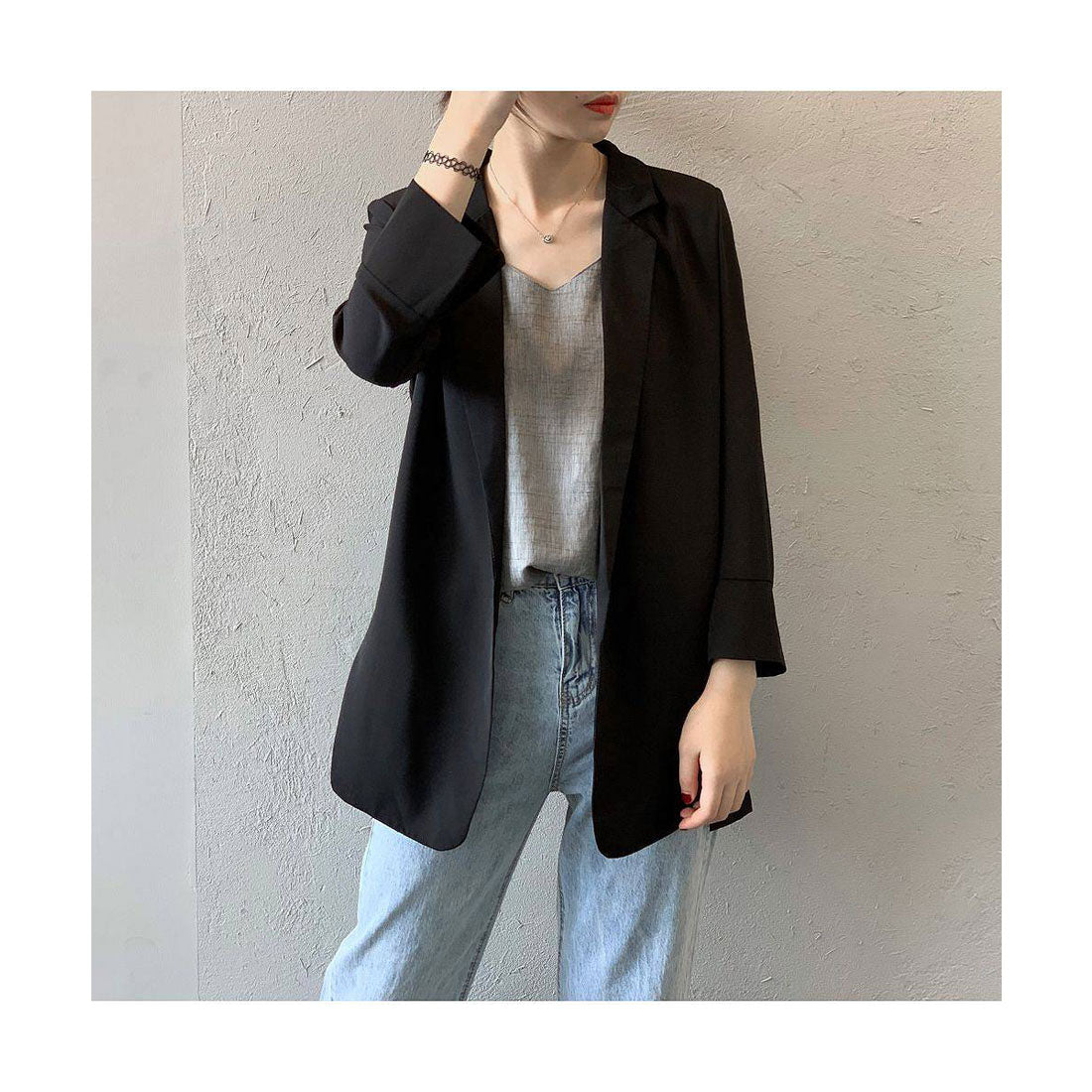 フォースメント Forcement ロングテーラードジャケット