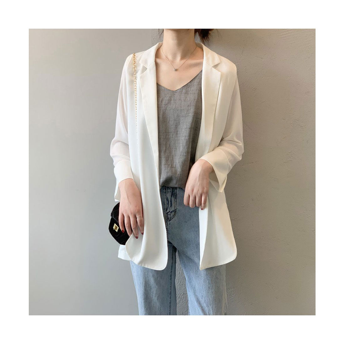 フォースメント Forcement ロングテーラードジャケット