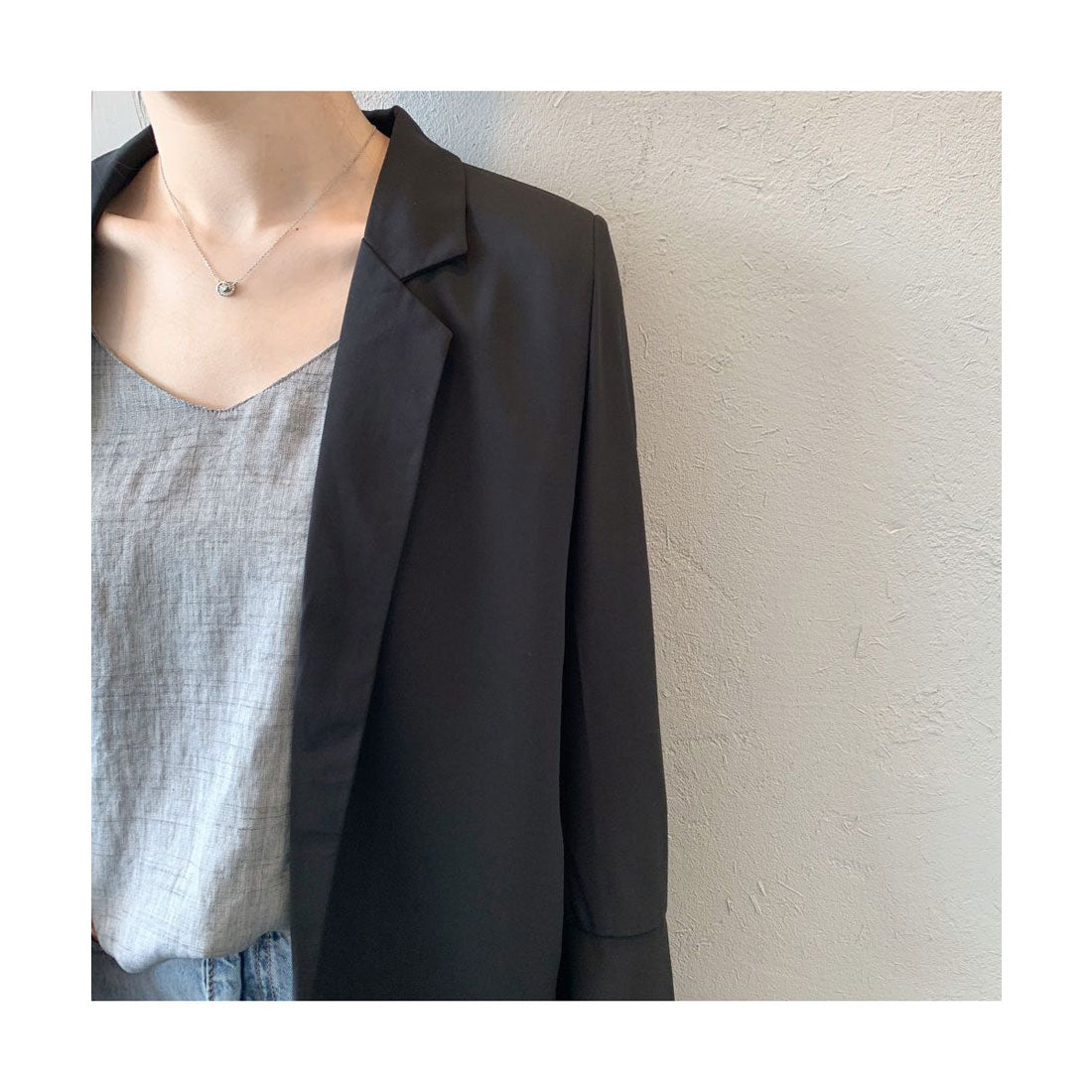 フォースメント Forcement ロングテーラードジャケット
