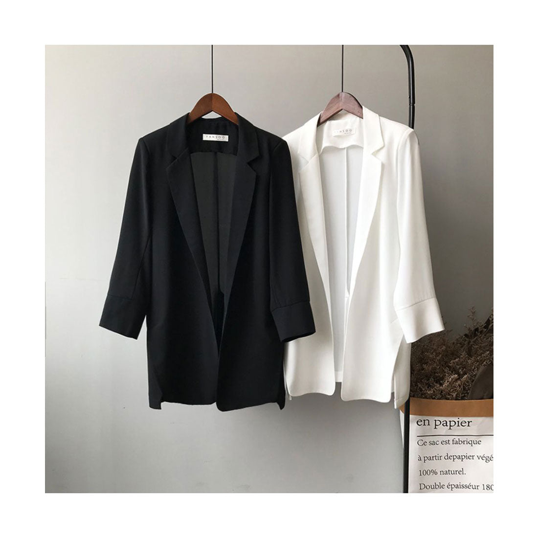 フォースメント Forcement ロングテーラードジャケット
