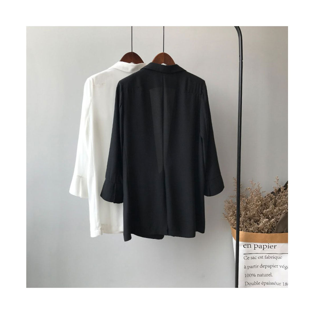 フォースメント Forcement ロングテーラードジャケット