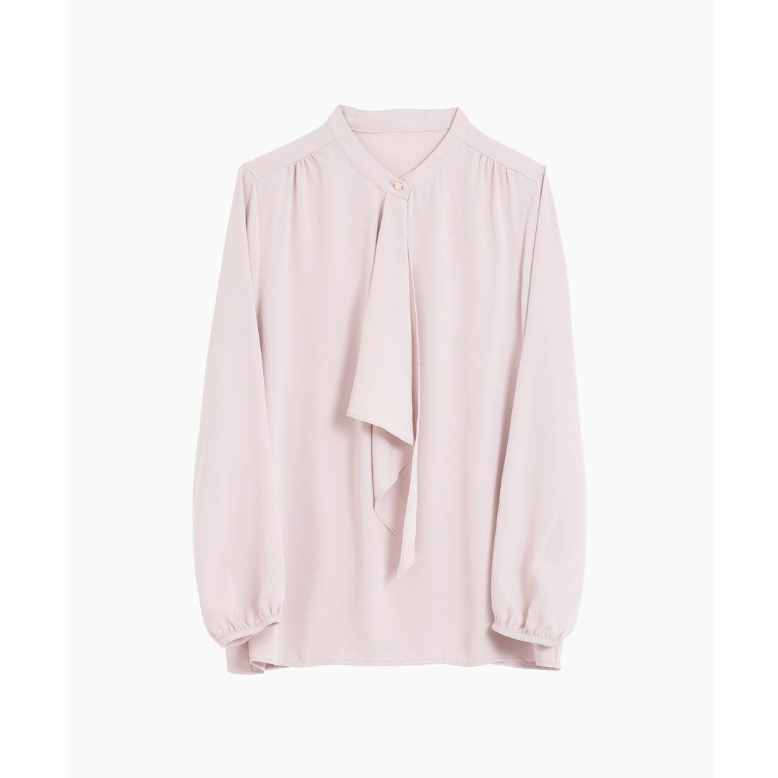 Flolia Front ruffle 3/4 sleeve blouse