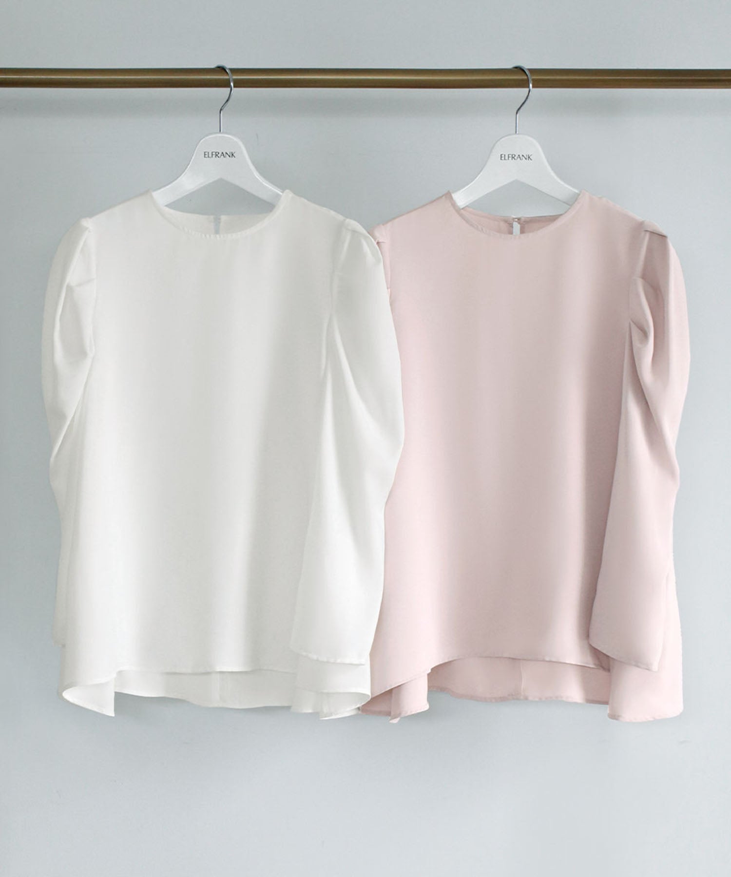 フロリア Flolia タックスリーブAラインビジネスブラウス【洗える】