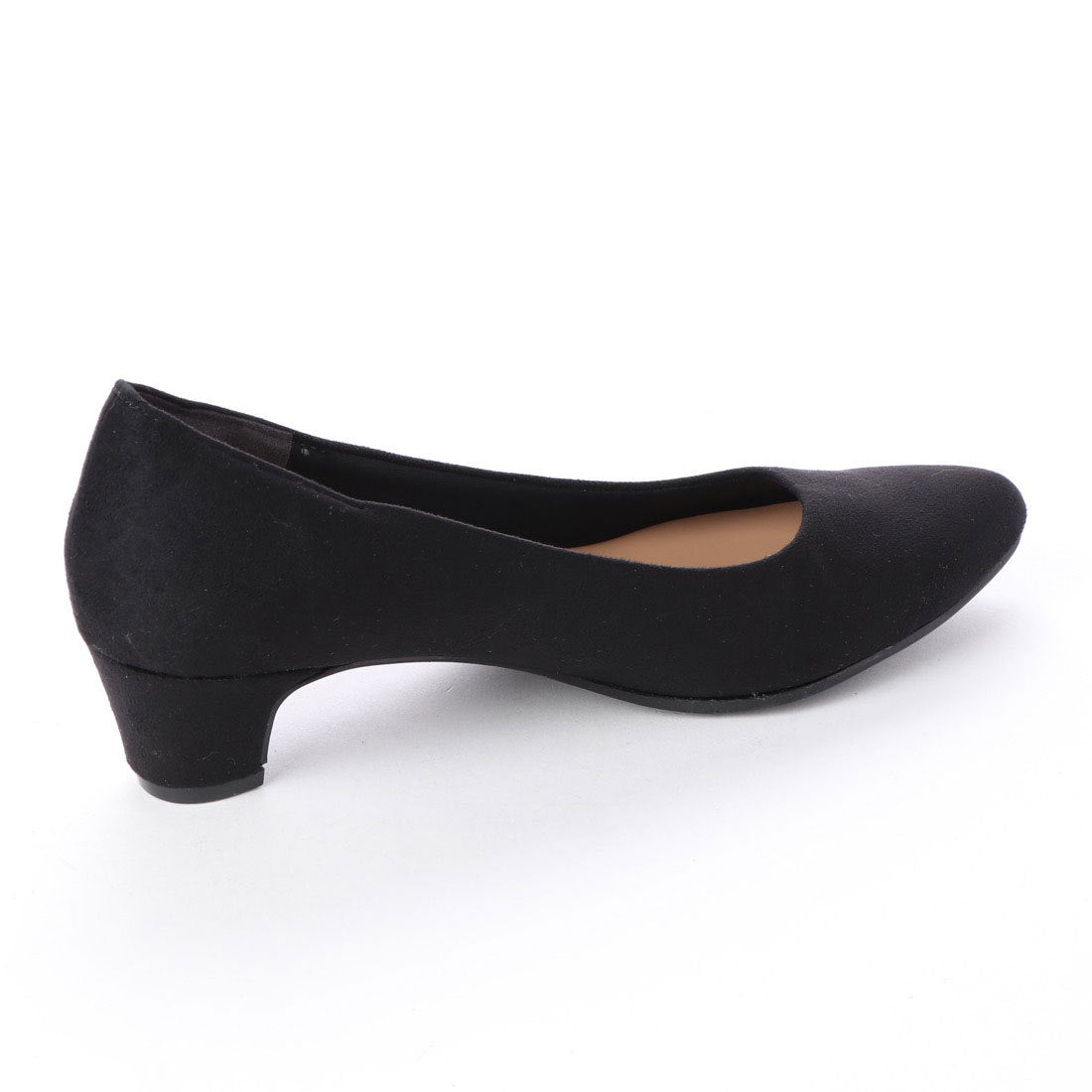 ファーストコンタクト First Contact 日本製パンプス ファーストコンタクト ミドルヒール4cm スムース フォーマル 黒