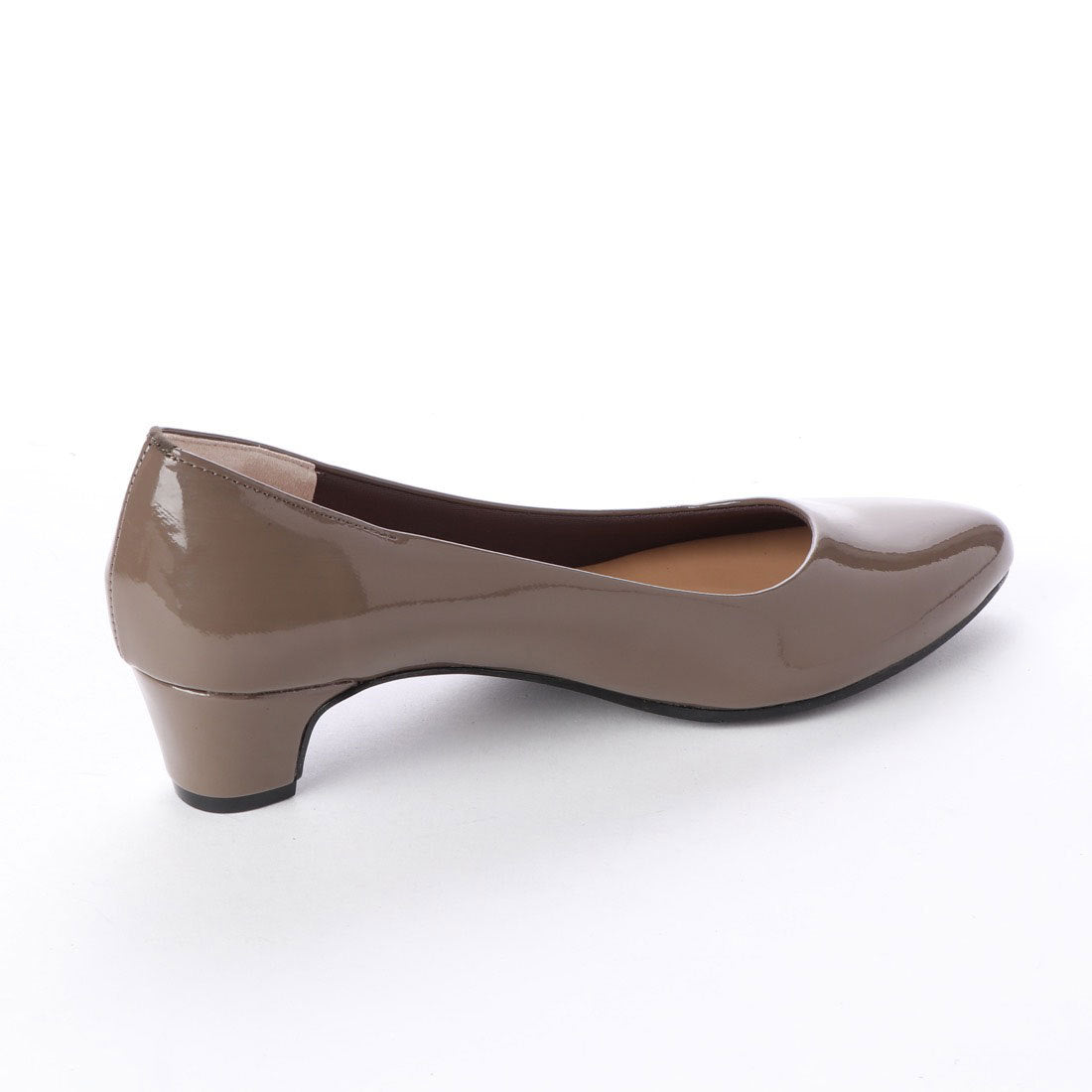 First Contact Japanese-made pumps, First Contact, mid-heel 4cm, smooth, formal, black