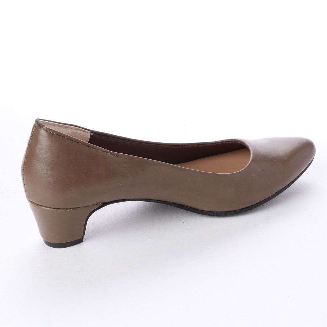 First Contact Japanese-made pumps, First Contact, mid-heel 4cm, smooth, formal, black