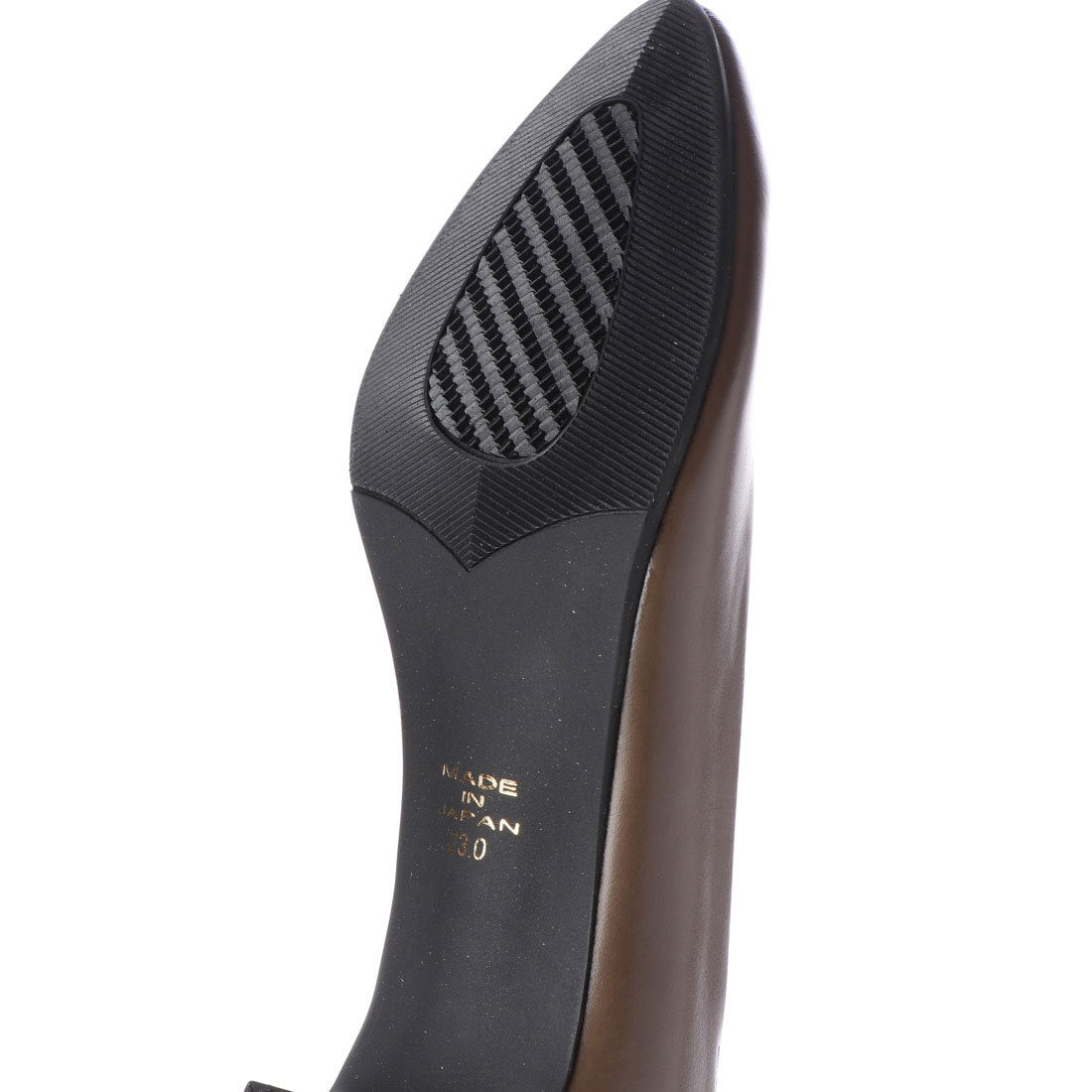 First Contact Japanese-made pumps, First Contact, mid-heel 4cm, smooth, formal, black