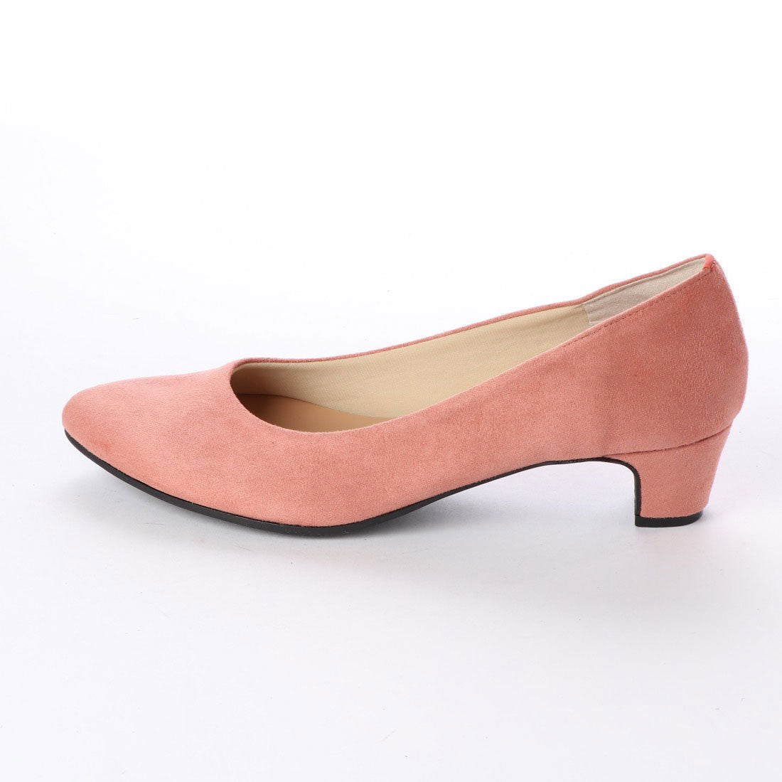 First Contact Japanese-made pumps, First Contact, mid-heel 4cm, smooth, formal, black