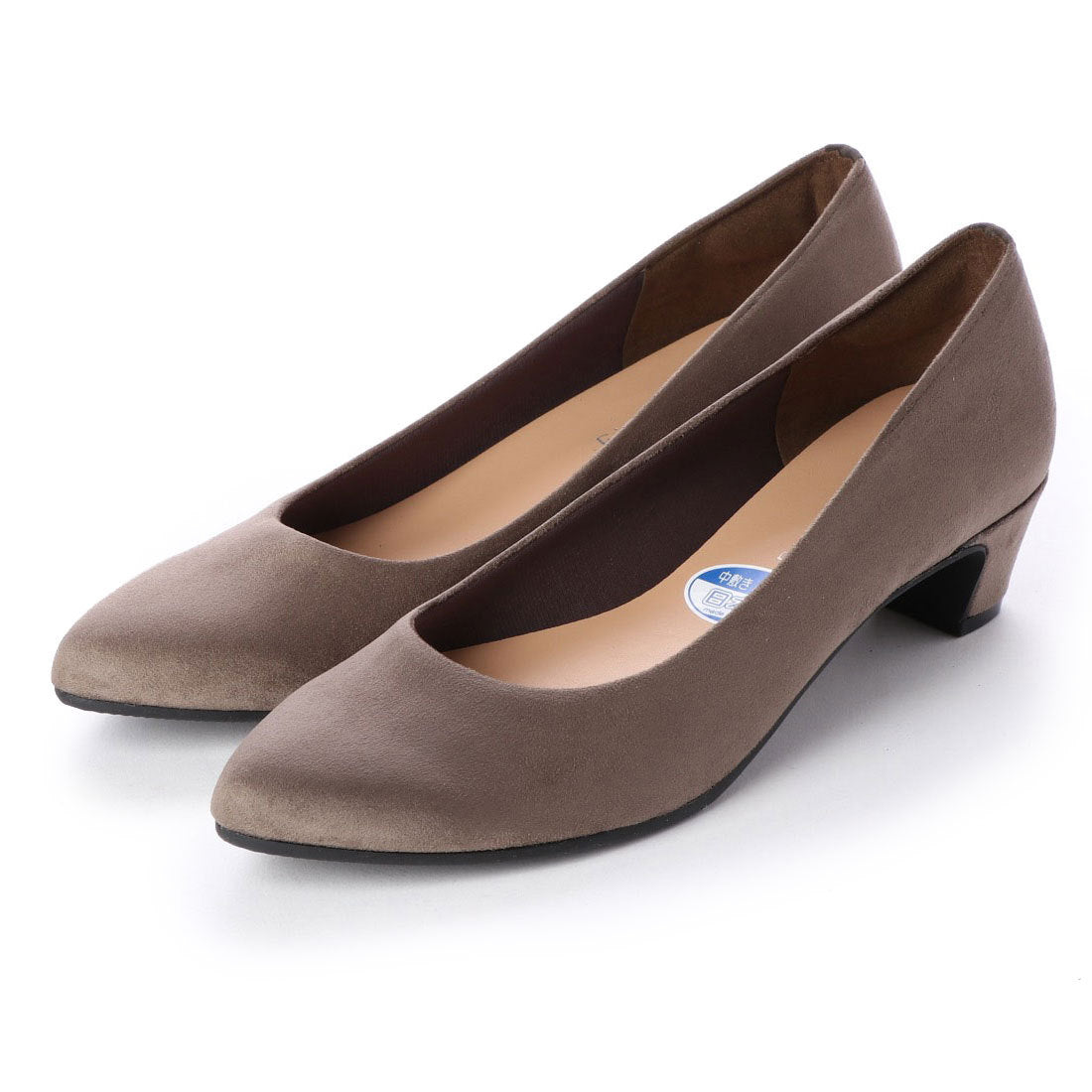 ファーストコンタクト First Contact 日本製パンプス ファーストコンタクト ミドルヒール4cm スムース フォーマル 黒