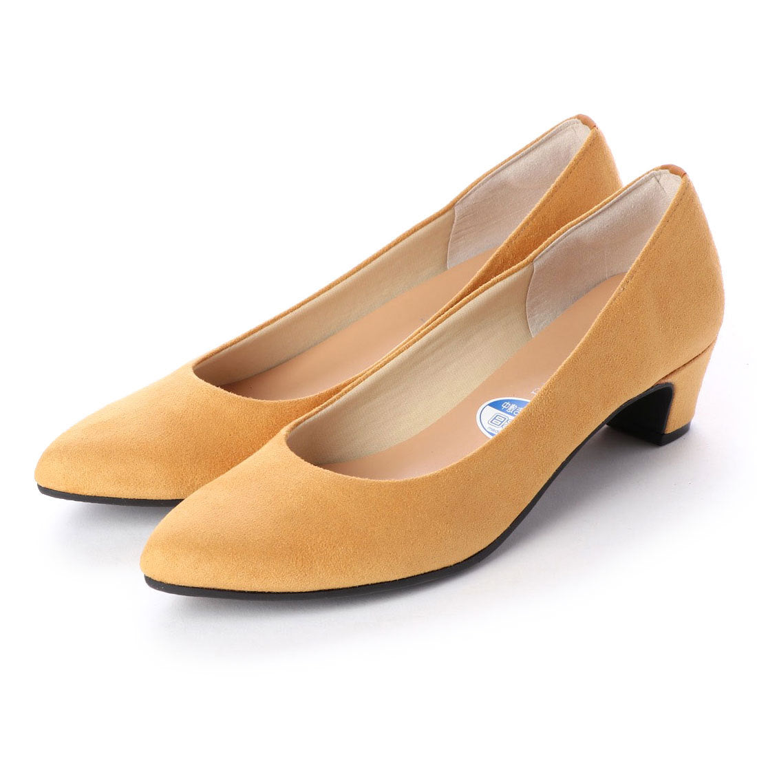 ファーストコンタクト First Contact 日本製パンプス ファーストコンタクト ミドルヒール4cm スムース フォーマル 黒