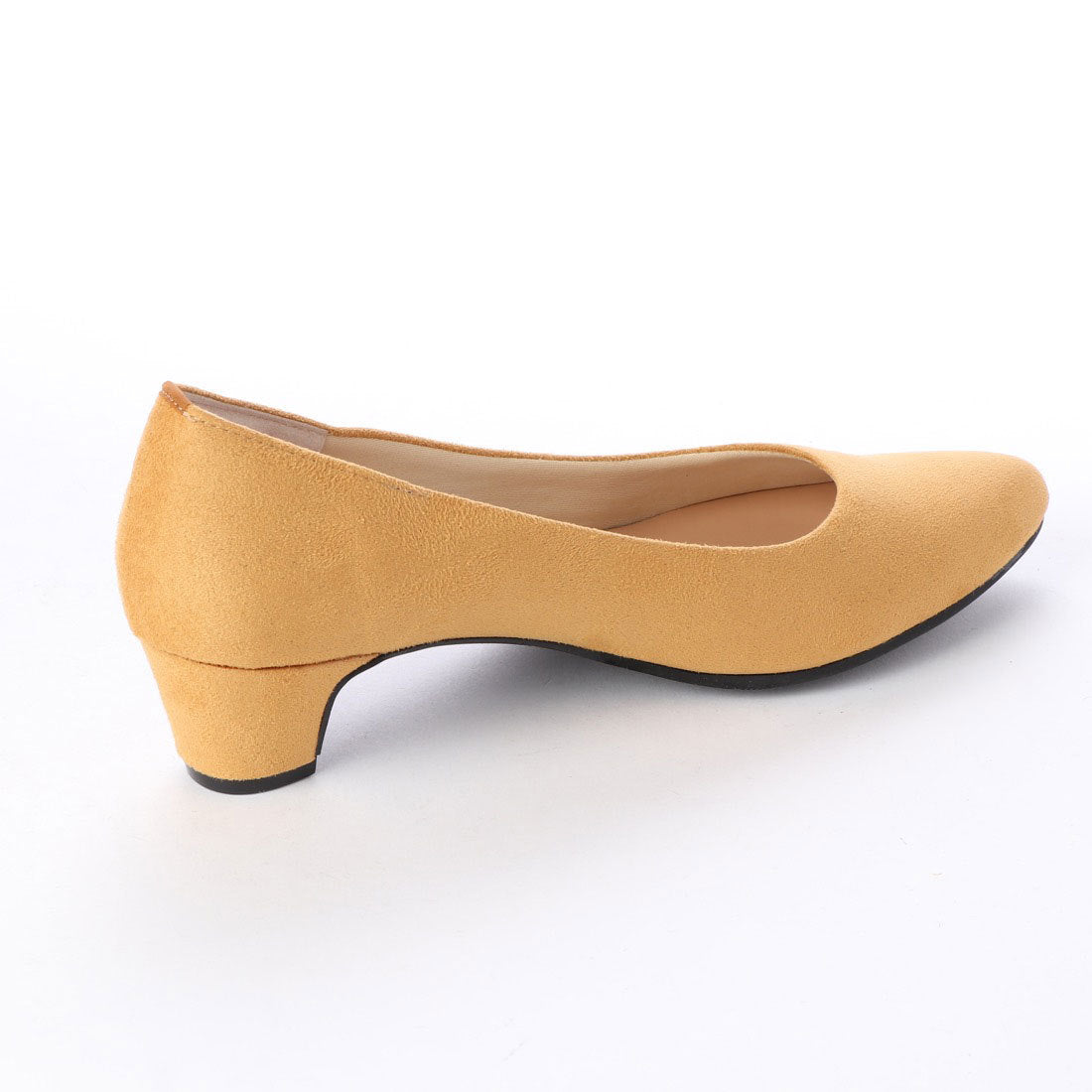 First Contact Japanese-made pumps, First Contact, mid-heel 4cm, smooth, formal, black