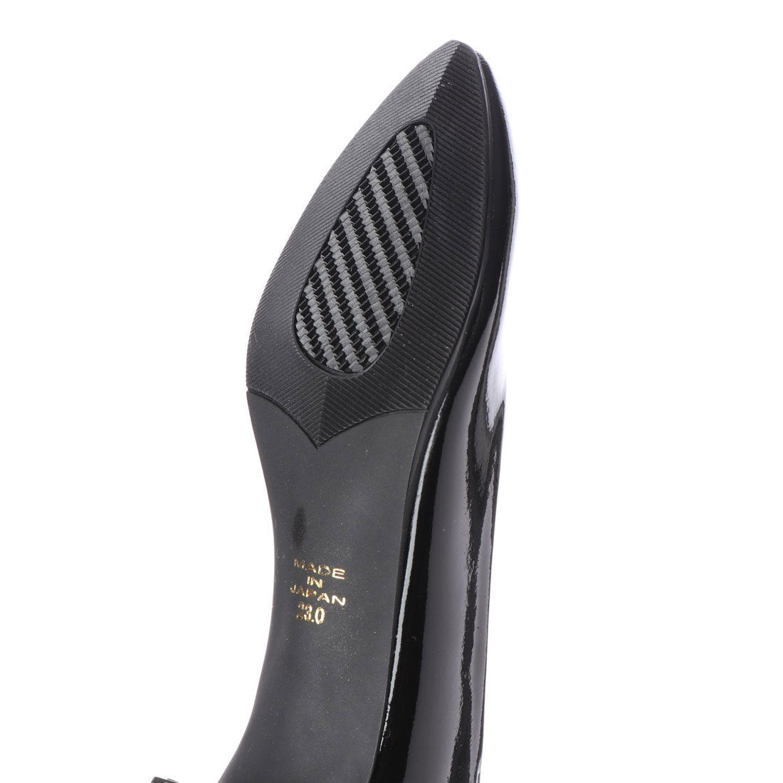 First Contact Japanese-made pumps, First Contact, mid-heel 4cm, smooth, formal, black