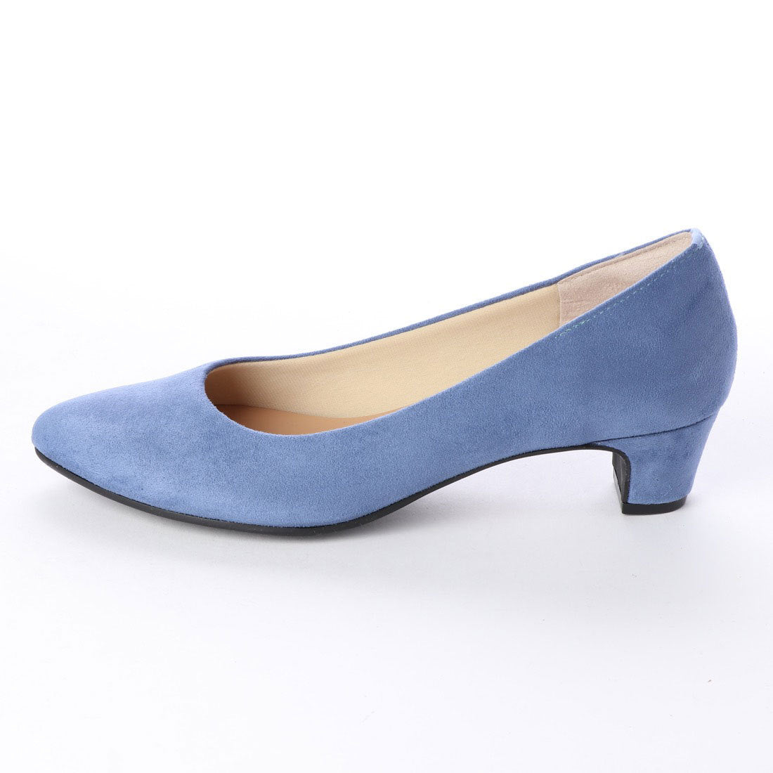 First Contact Japanese-made pumps, First Contact, mid-heel 4cm, smooth, formal, black