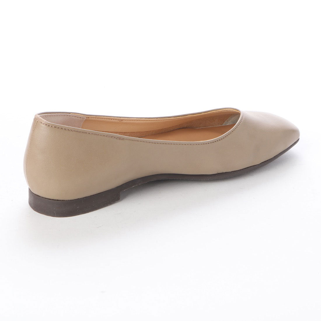 First Contact Pumps Popular Japanese-made Low-resilience cushion insole Easy-to-walk square-toe pumps Flat shoes