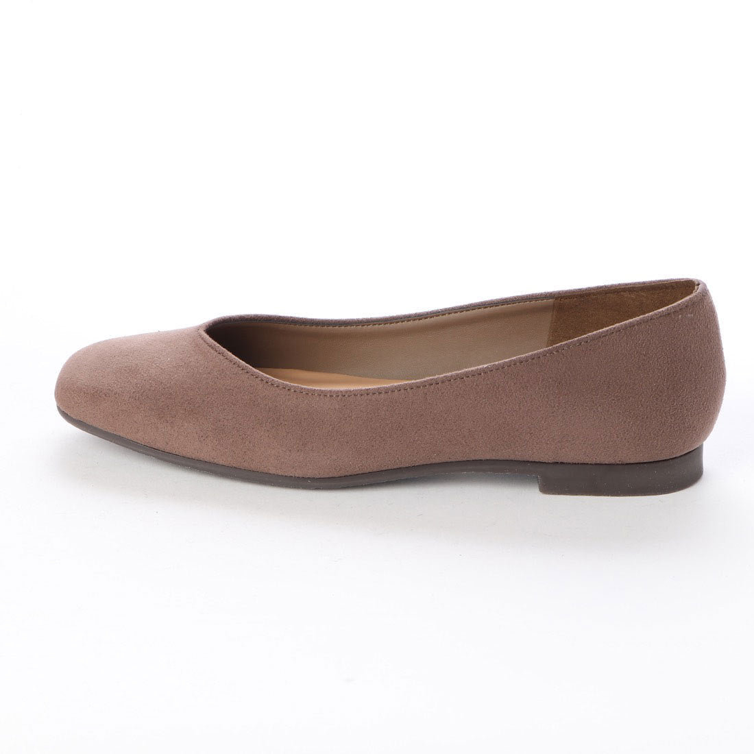 First Contact Pumps Popular Japanese-made Low-resilience cushion insole Easy-to-walk square-toe pumps Flat shoes