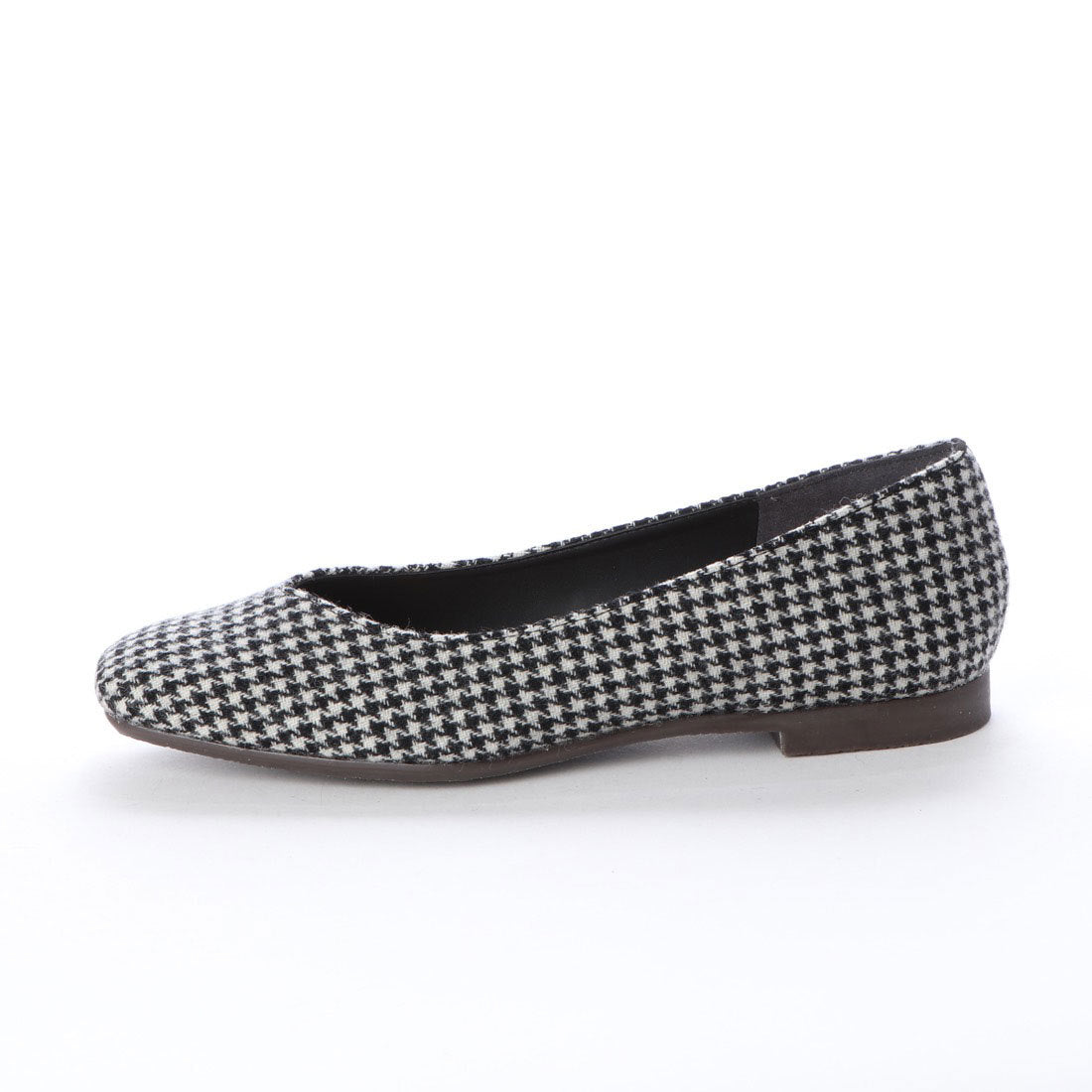 First Contact Pumps Popular Japanese-made Low-resilience cushion insole Easy-to-walk square-toe pumps Flat shoes