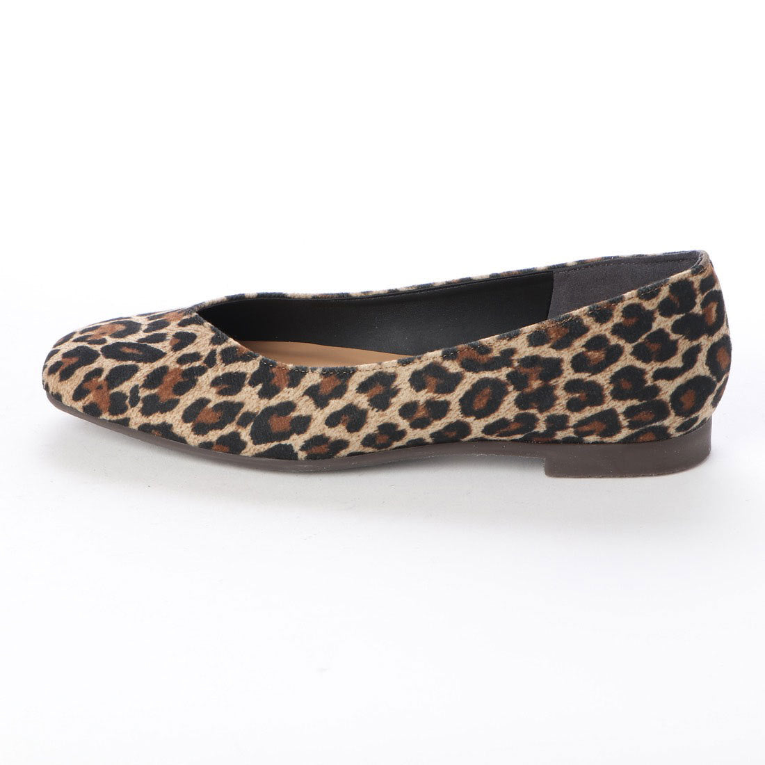 First Contact Pumps Popular Japanese-made Low-resilience cushion insole Easy-to-walk square-toe pumps Flat shoes