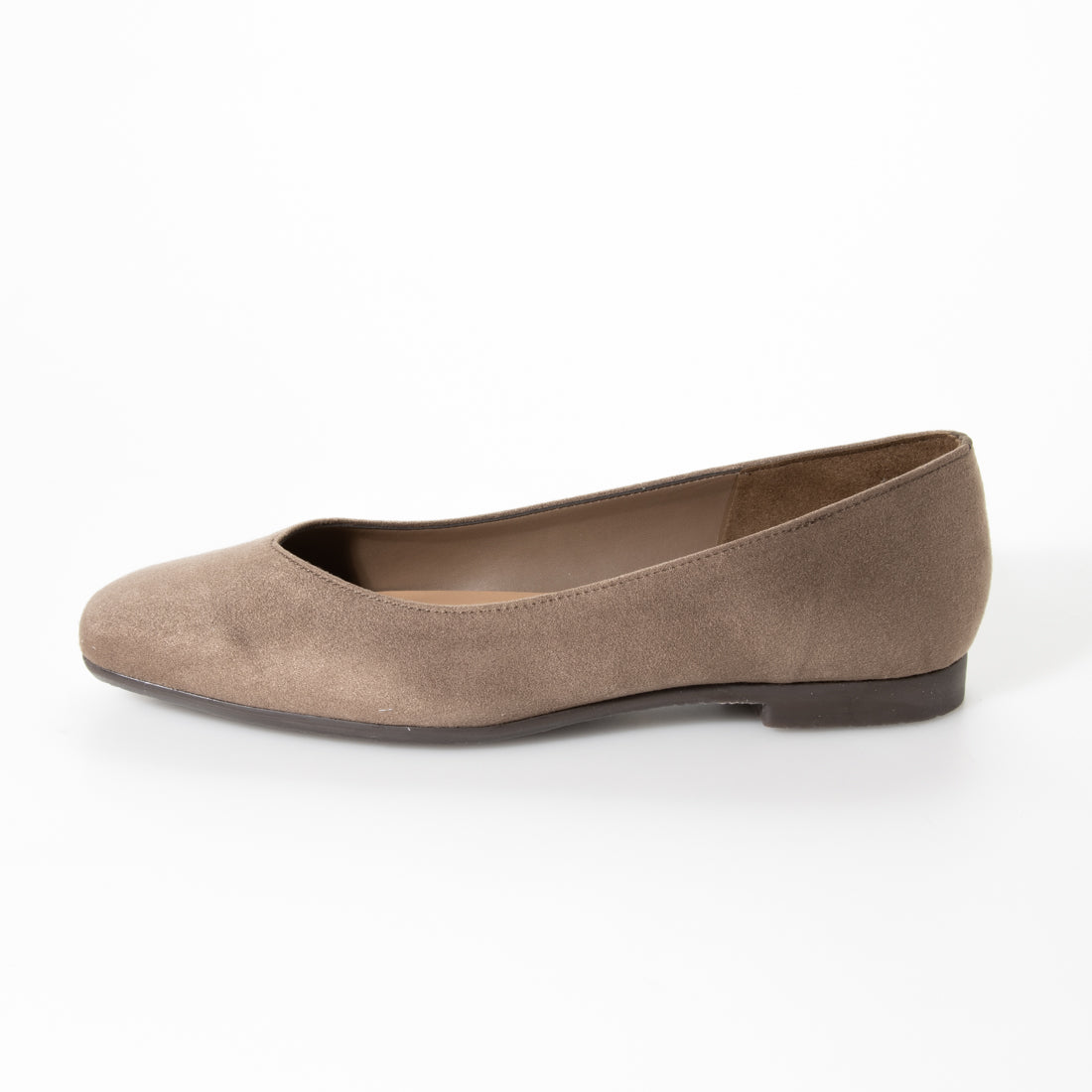 First Contact Pumps Popular Japanese-made Low-resilience cushion insole Easy-to-walk square-toe pumps Flat shoes