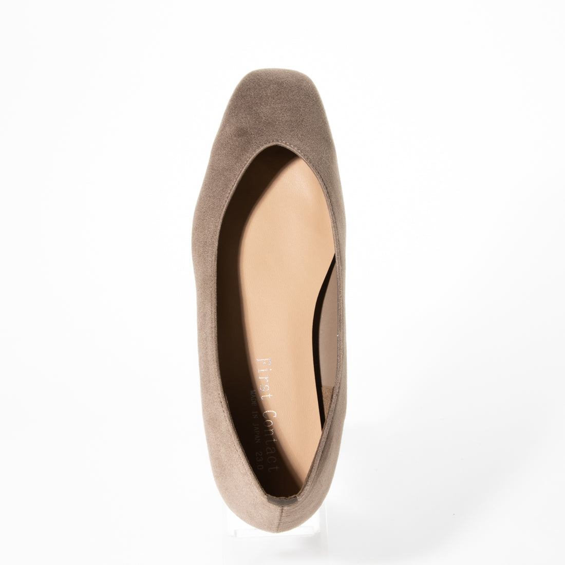 First Contact Pumps Popular Japanese-made Low-resilience cushion insole Easy-to-walk square-toe pumps Flat shoes