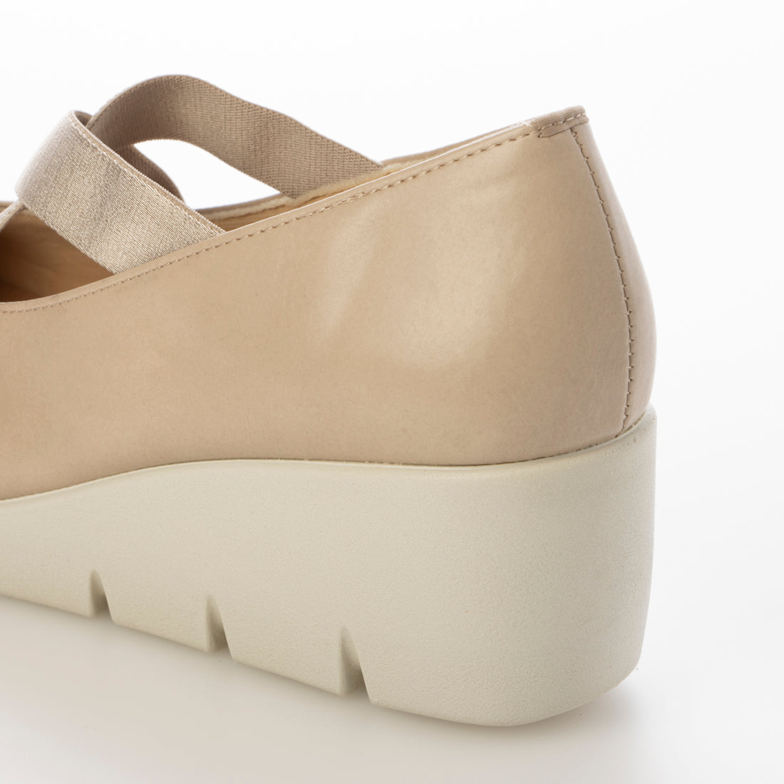 First Contact FIRST CONTACT First Contact Made in Japan Antibacterial Deodorizing Wedge Sole Pumps Strap Comfort Pumps