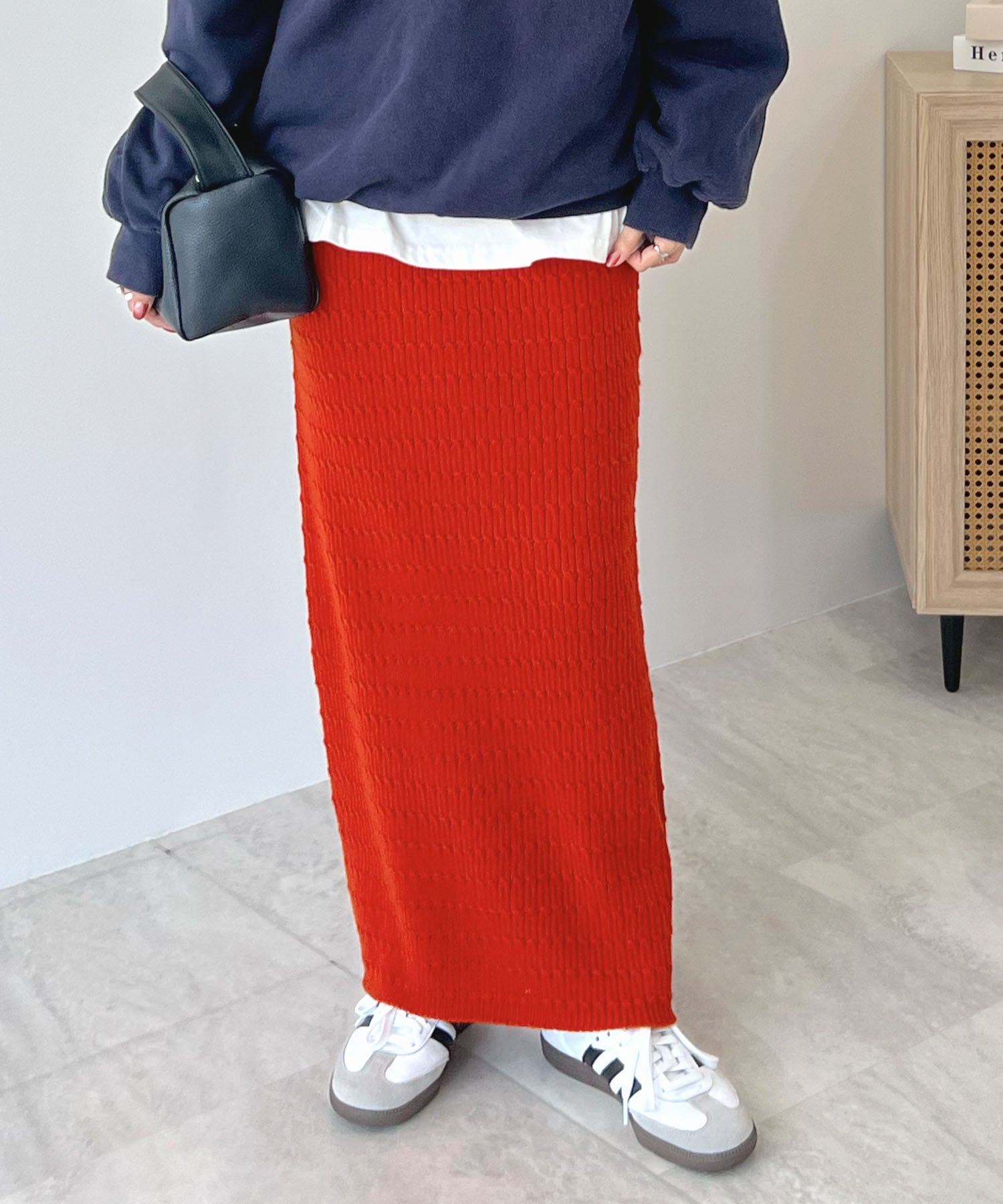 Futier Land Futier Land Knit Tight Skirt