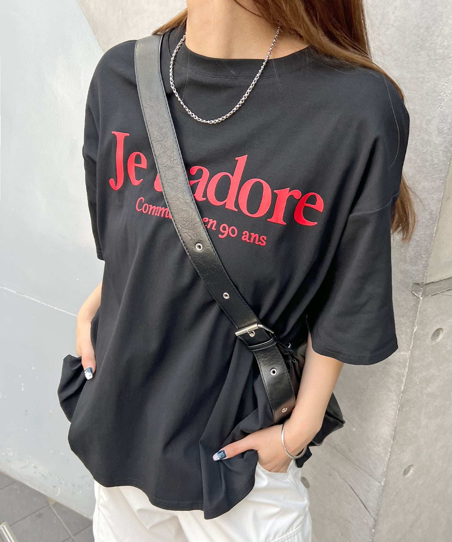 フューティアランド Futier Land フレンチロゴTシャツ （ブラック） ブラック