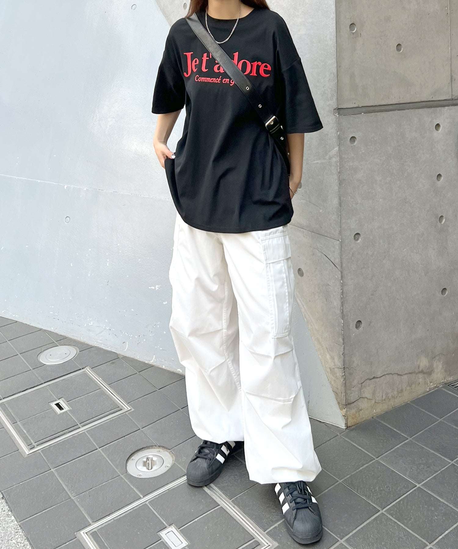 フューティアランド Futier Land フレンチロゴTシャツ （ブラック） ブラック