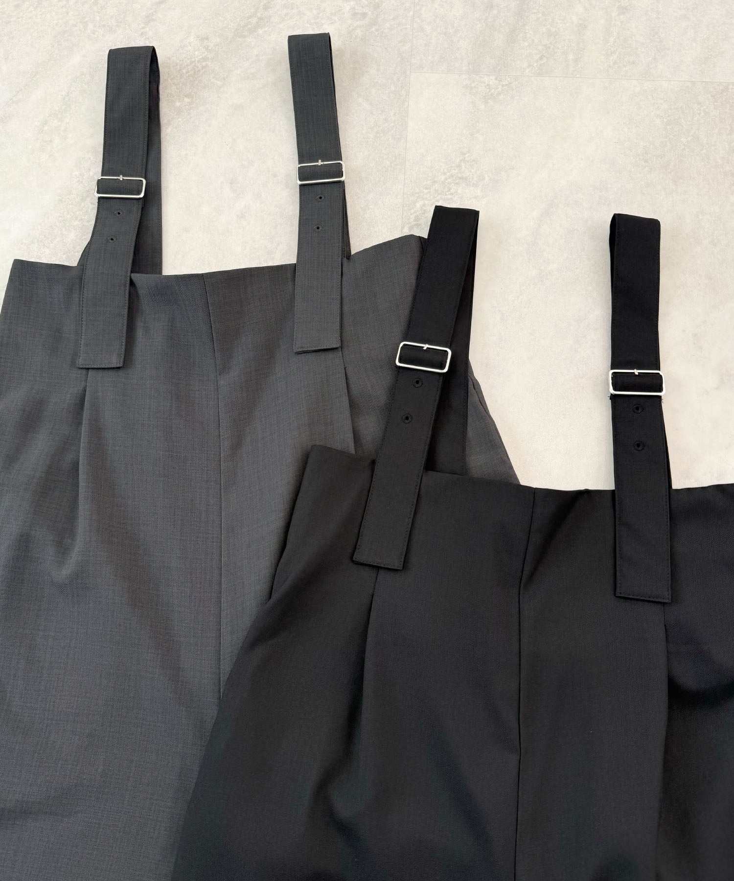 フューティアランド Futier Land ベルトショルダーサロペット （グレー） グレー