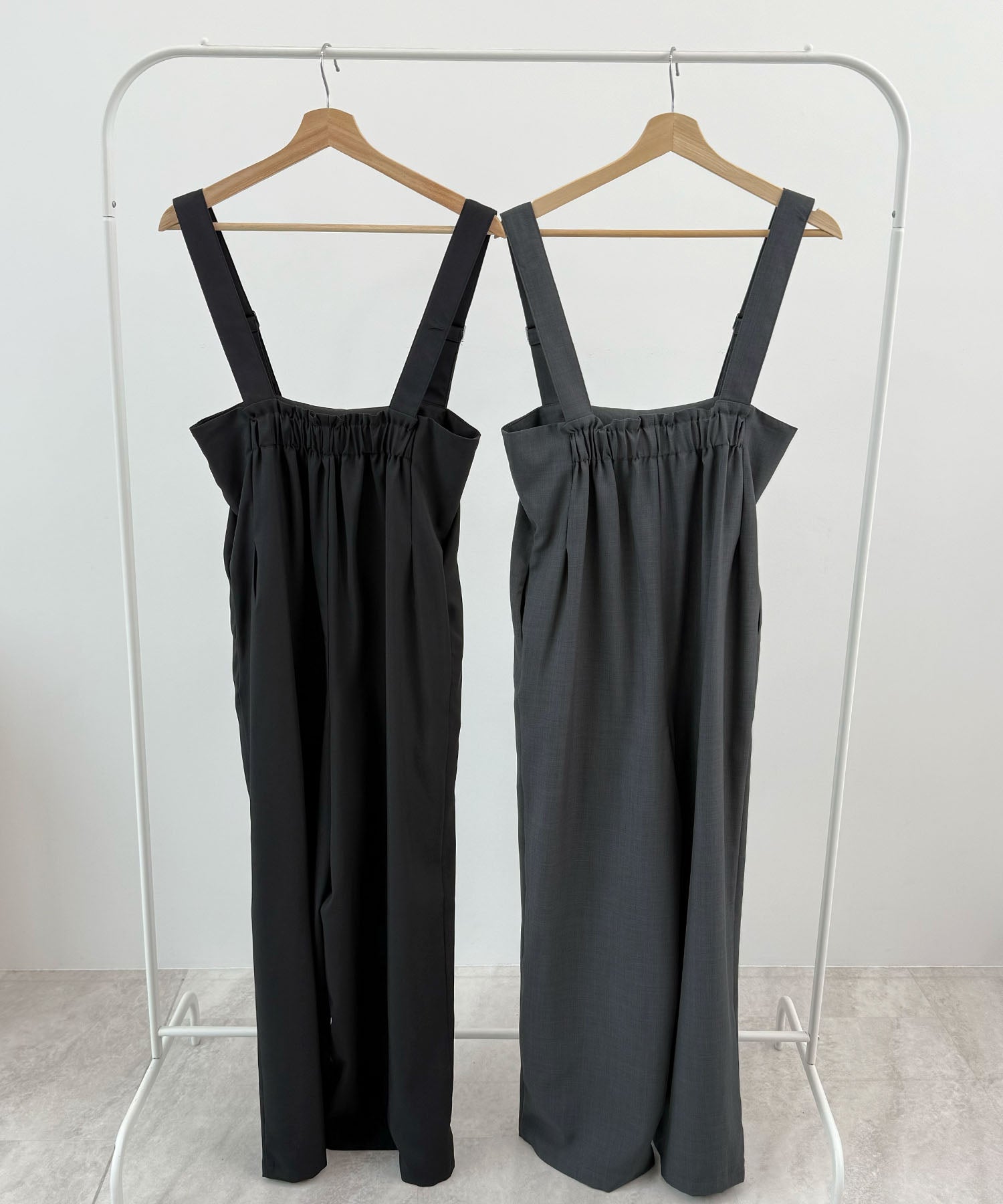 フューティアランド Futier Land ベルトショルダーサロペット （グレー） グレー