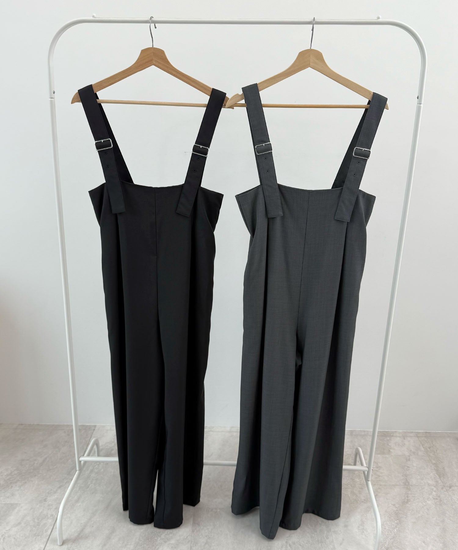 フューティアランド Futier Land ベルトショルダーサロペット （グレー） グレー